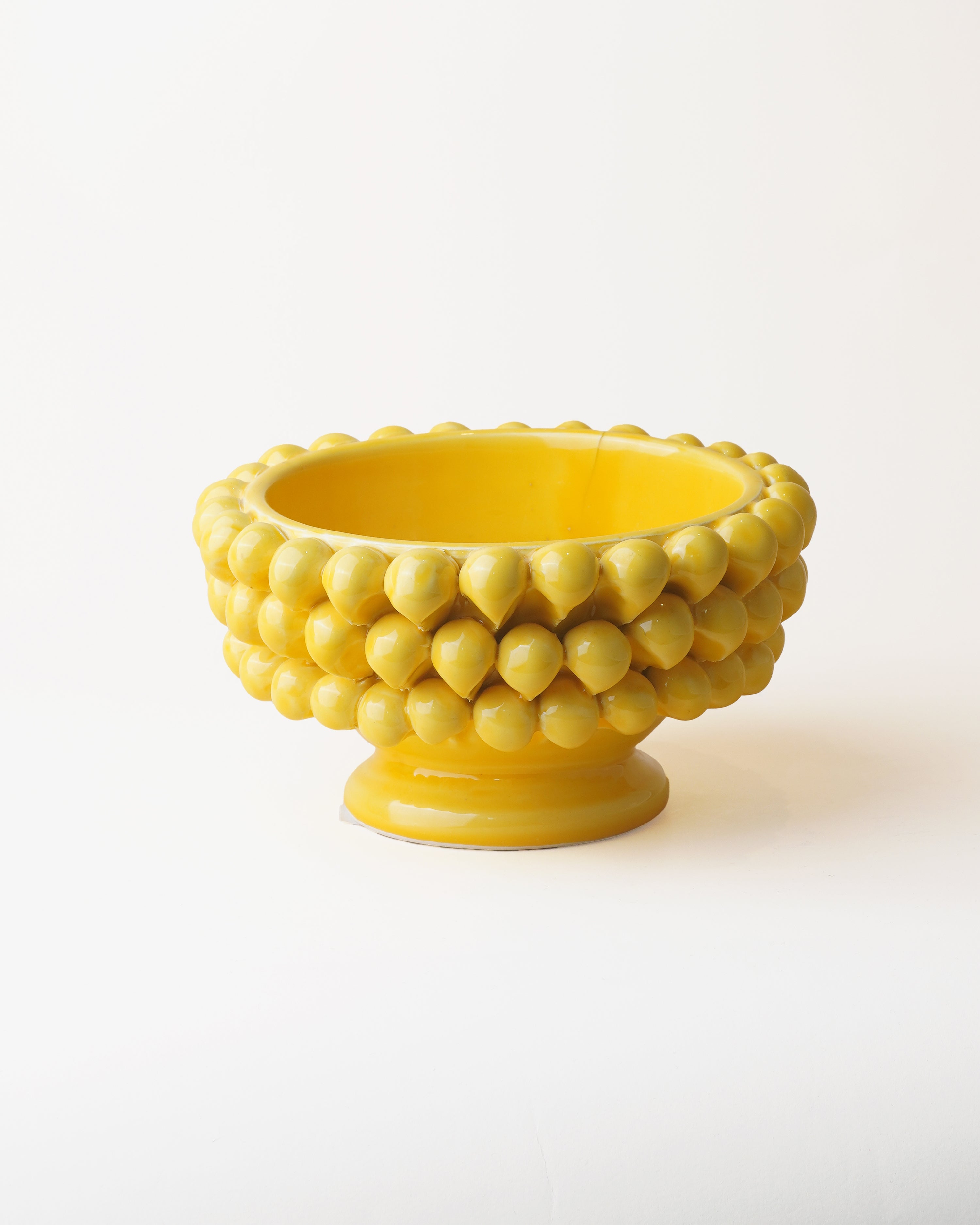 Pigna Aperta Bowl Yellow D17cm