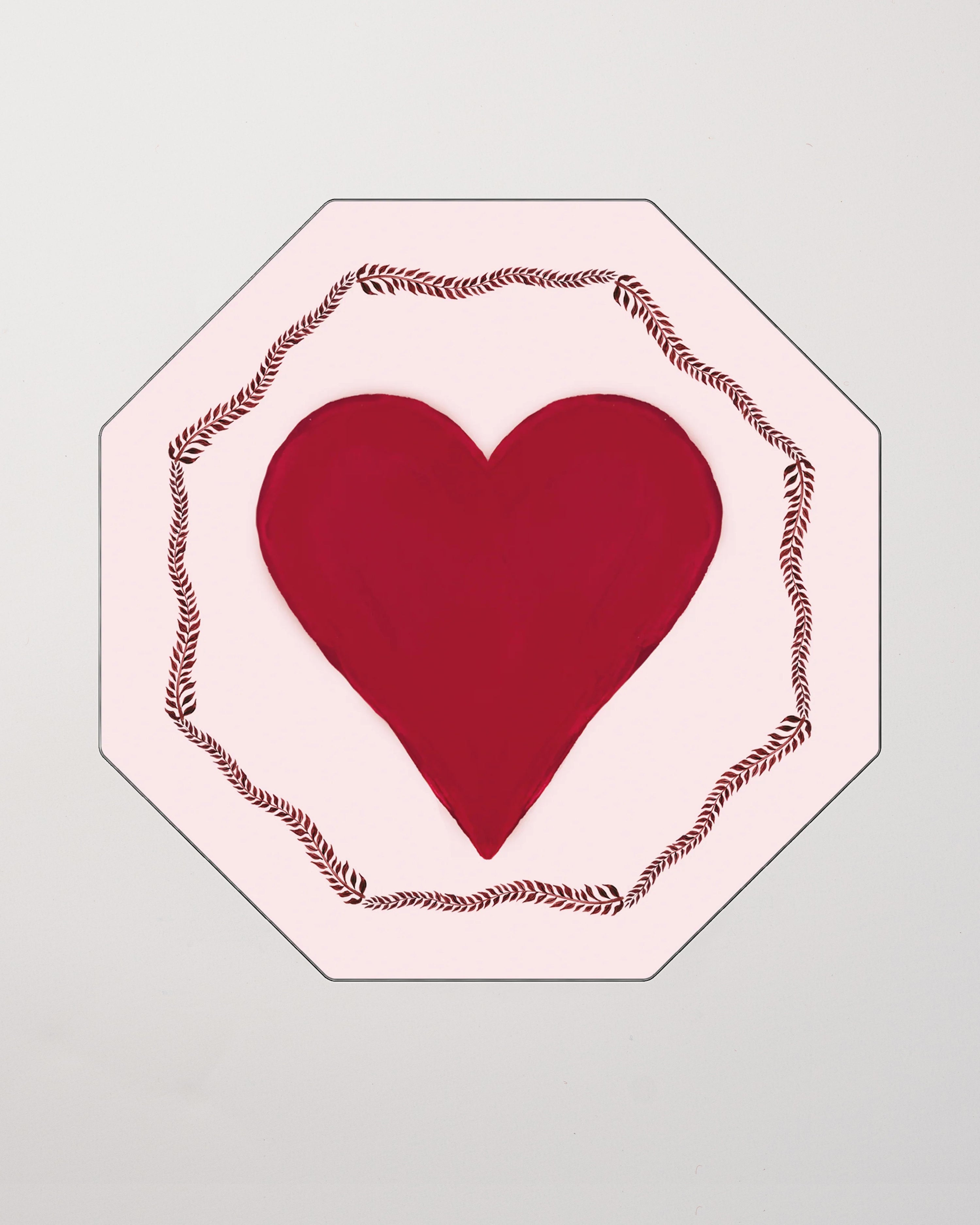 Placemat - Love Heart
