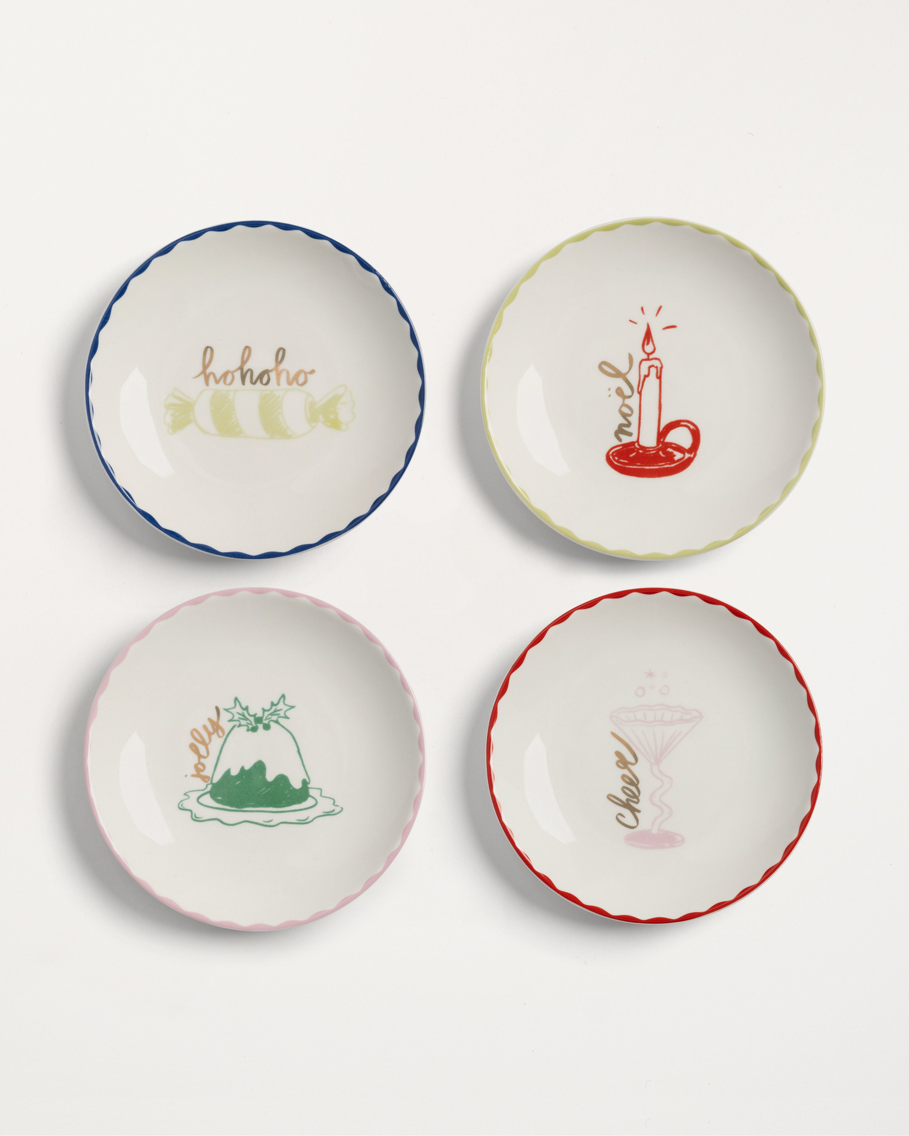 Plate Bliss Small Set of 4