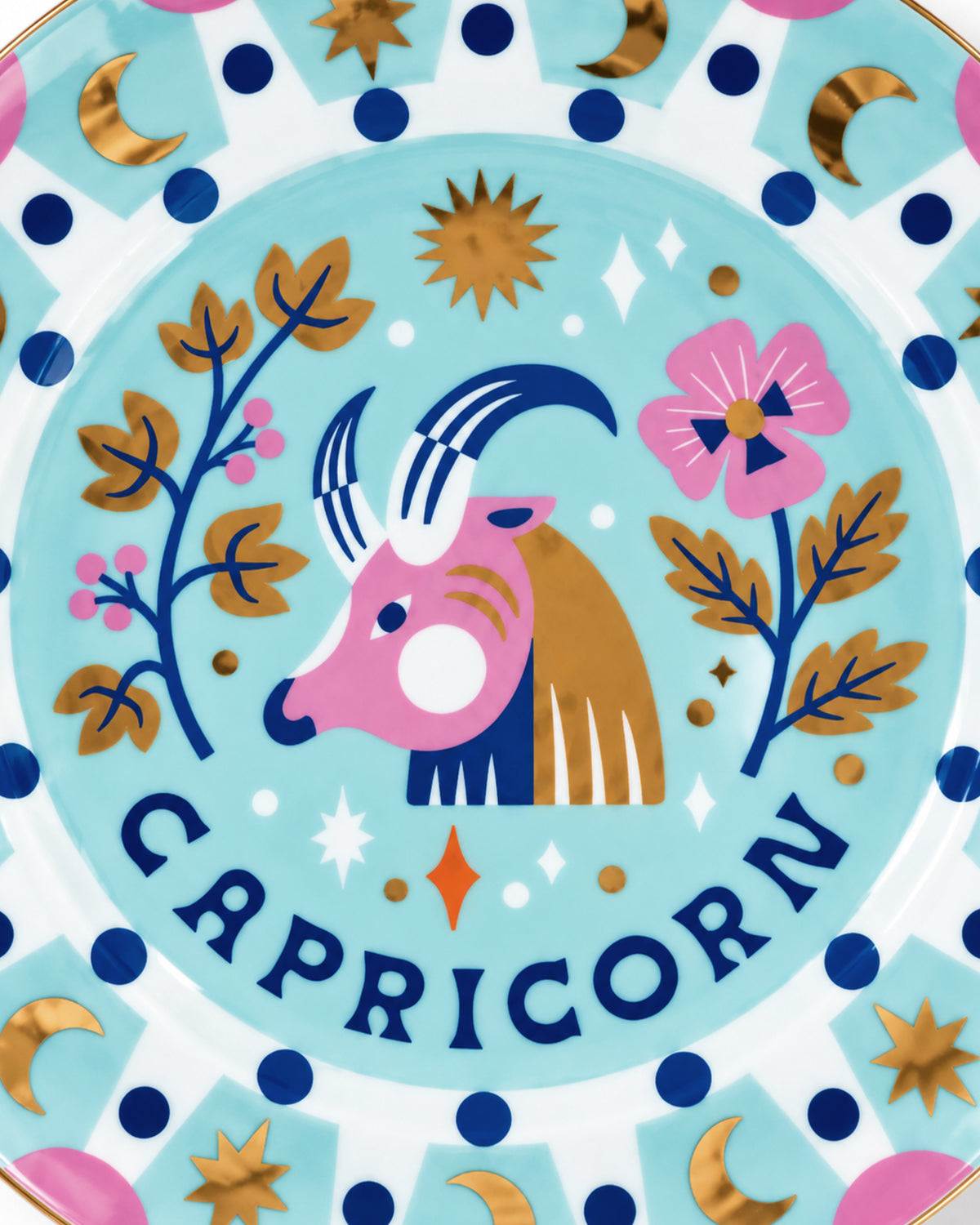 Plate Capricorn D16.5cm