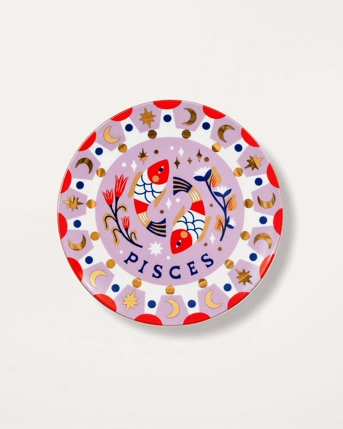 Plate Pisces D16.5cm