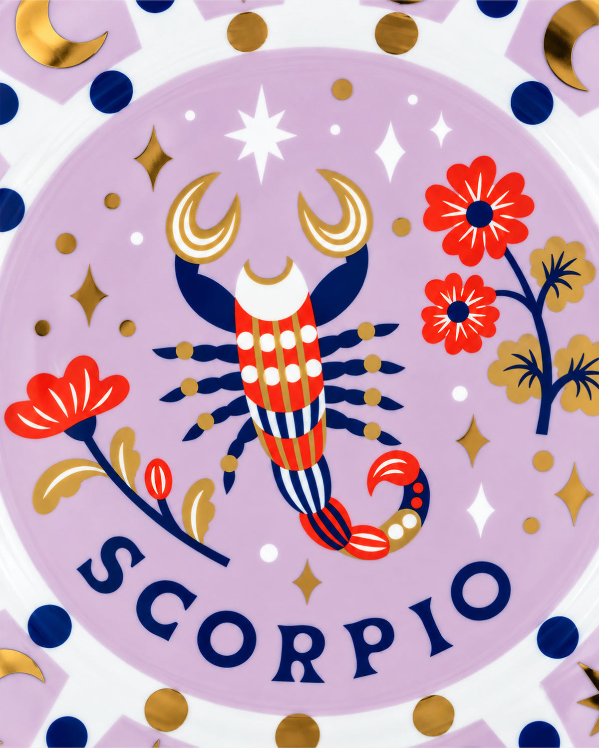 Plate Scorpio D16.5cm
