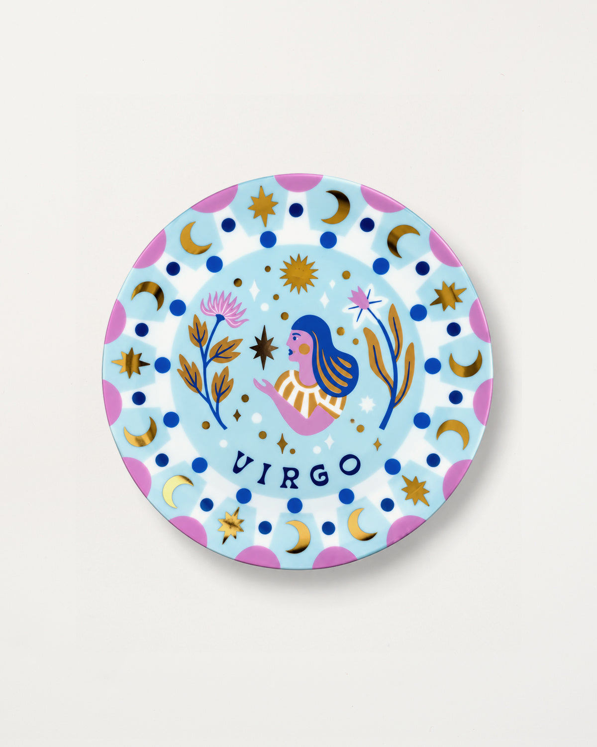 Plate Virgo D16.5cm