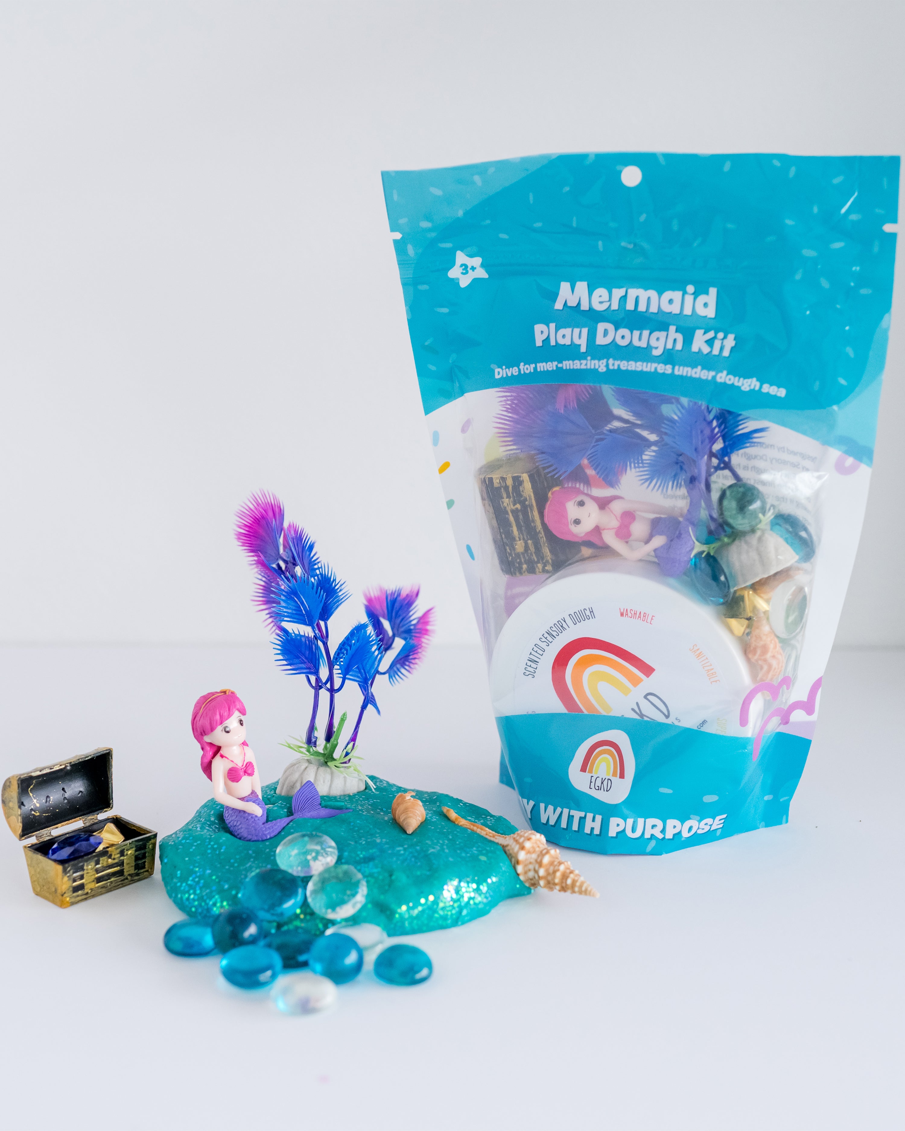 Play Dough Kit/Mermaid Scented