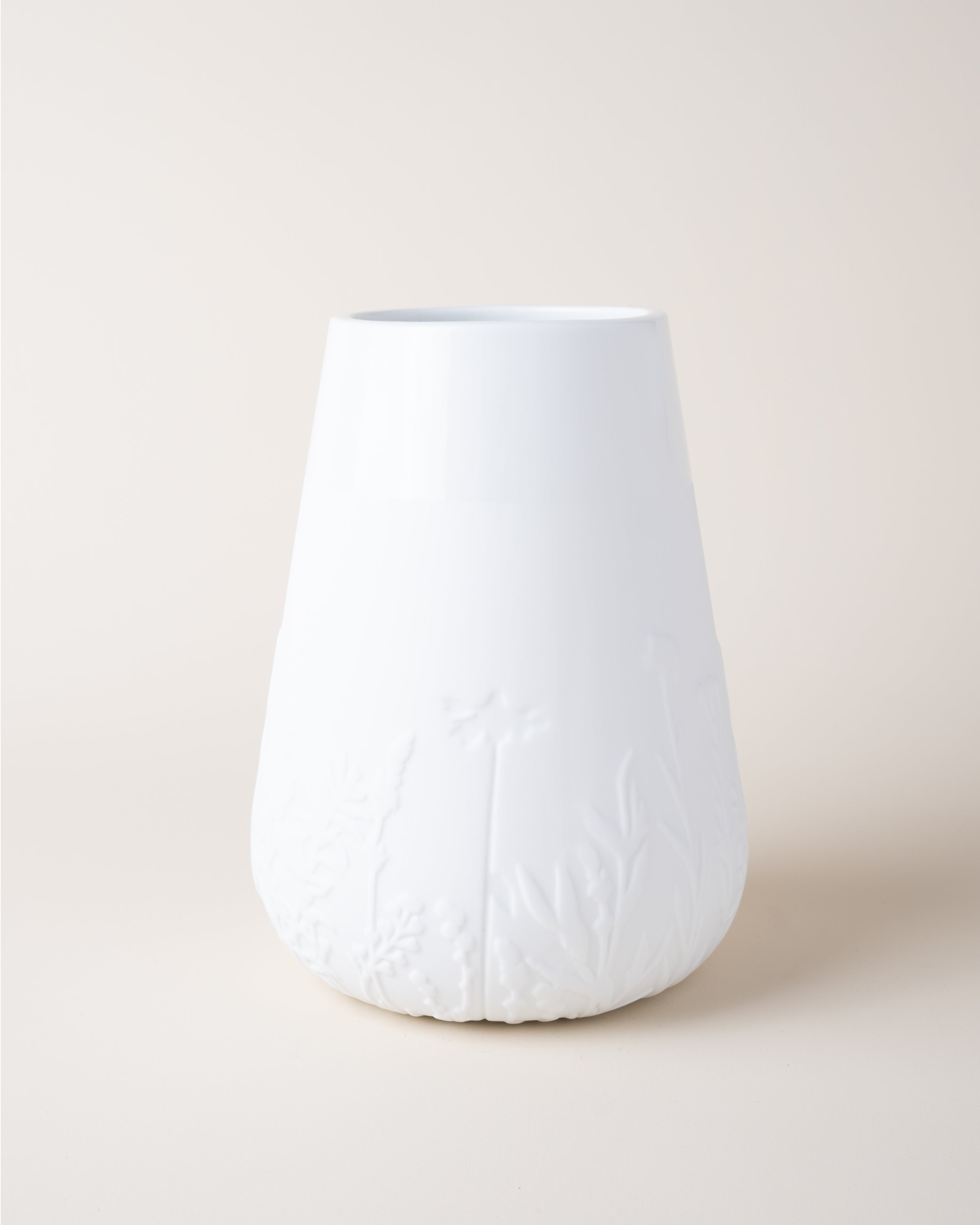 Porcelain Vase Flower Meadow H18cm
