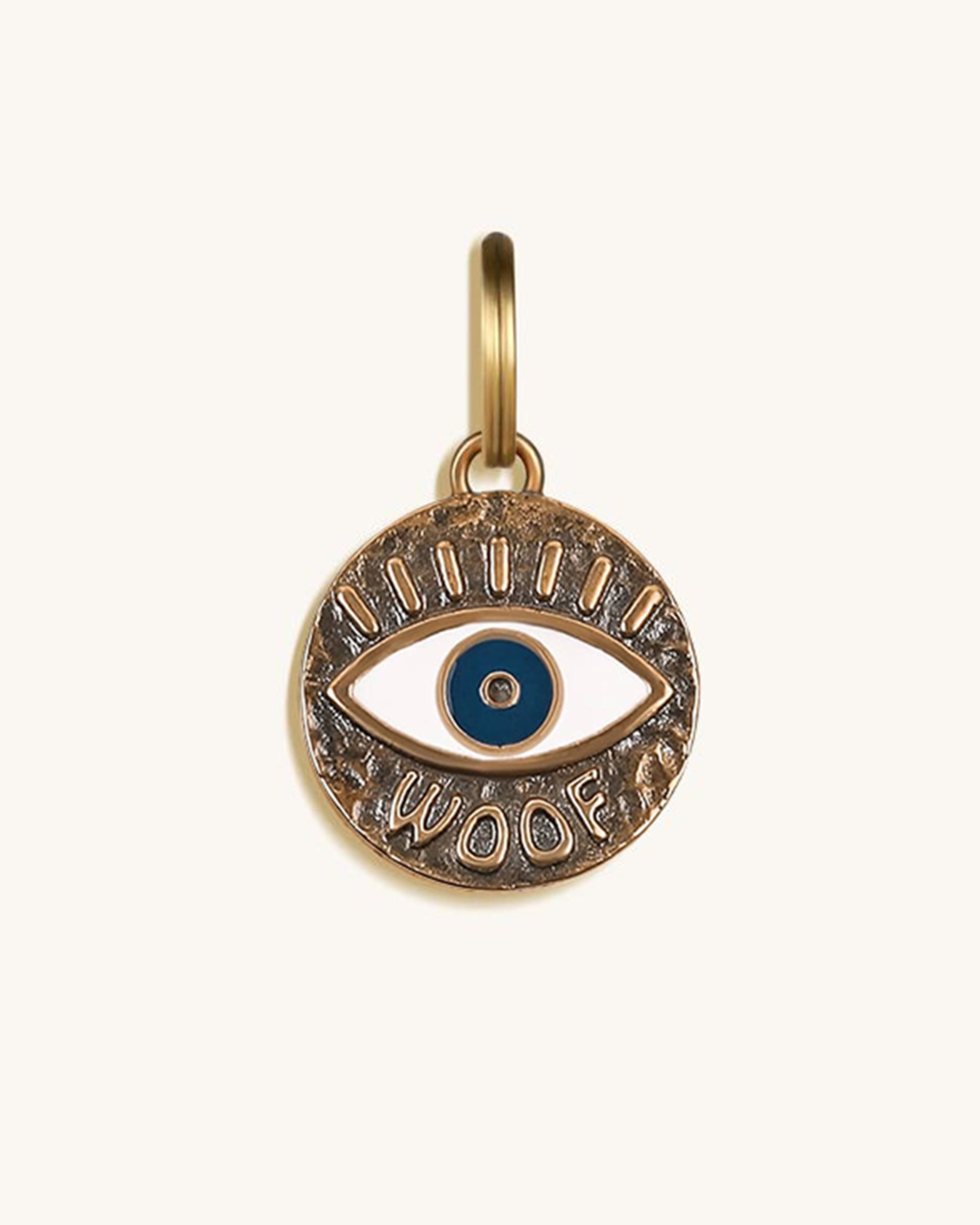 Protected Wanderer Evil Eye Dog Tag