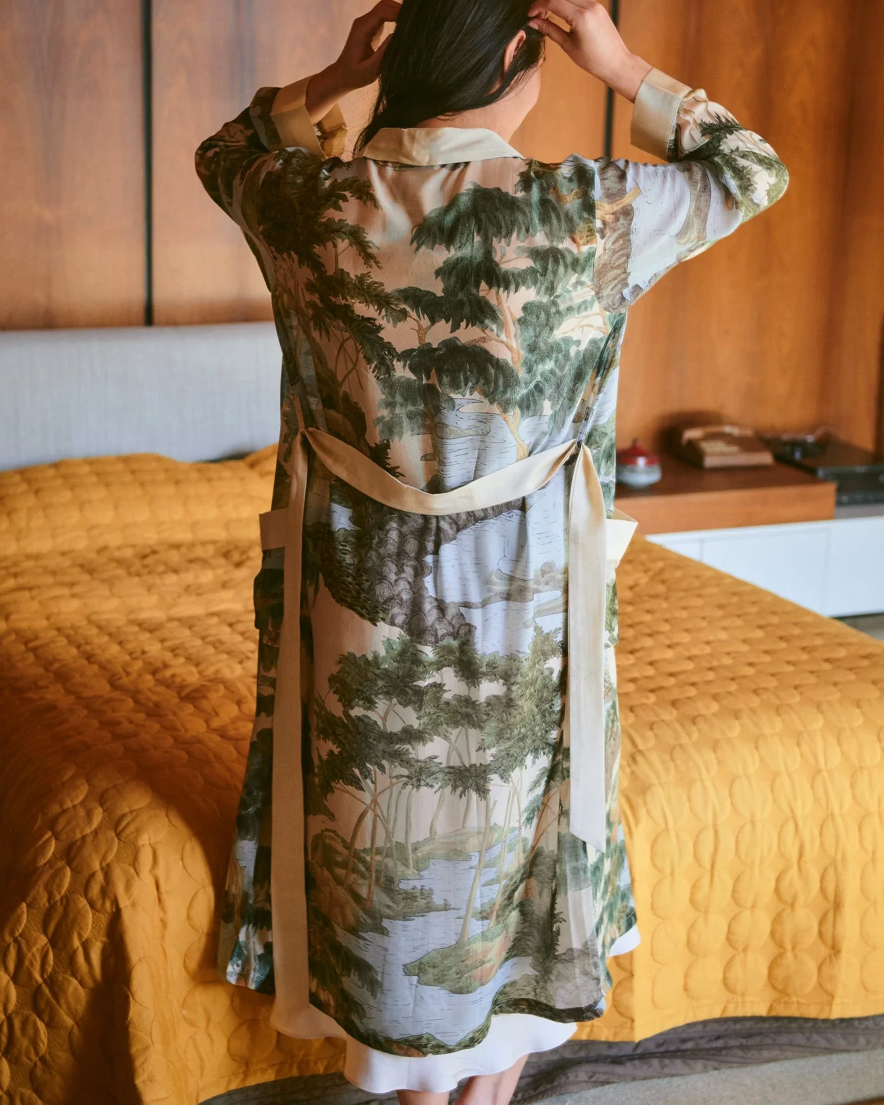 Rivers and Trees Natural Gown