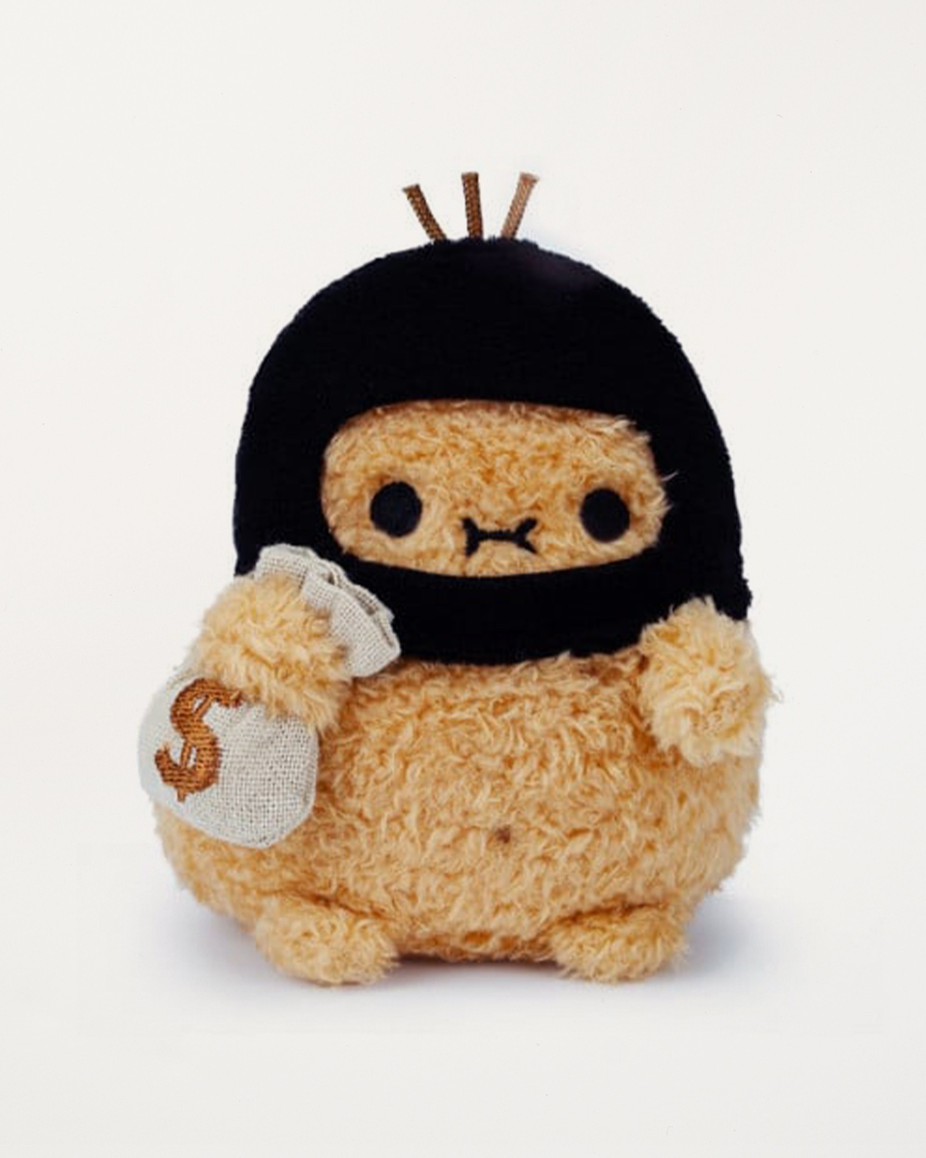 Robber Ricespud Mini Sitting Plush Toy