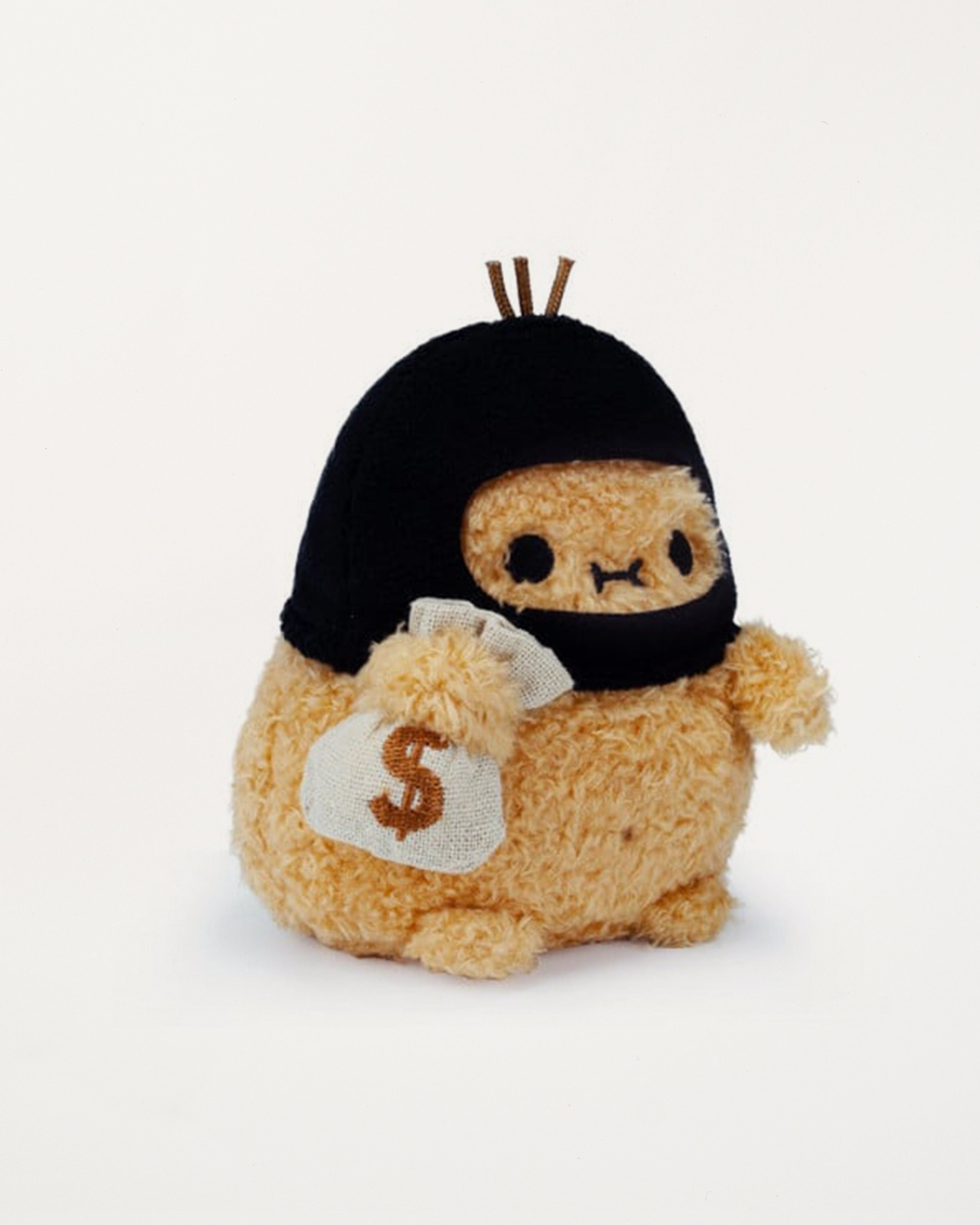 Robber Ricespud Mini Sitting Plush Toy