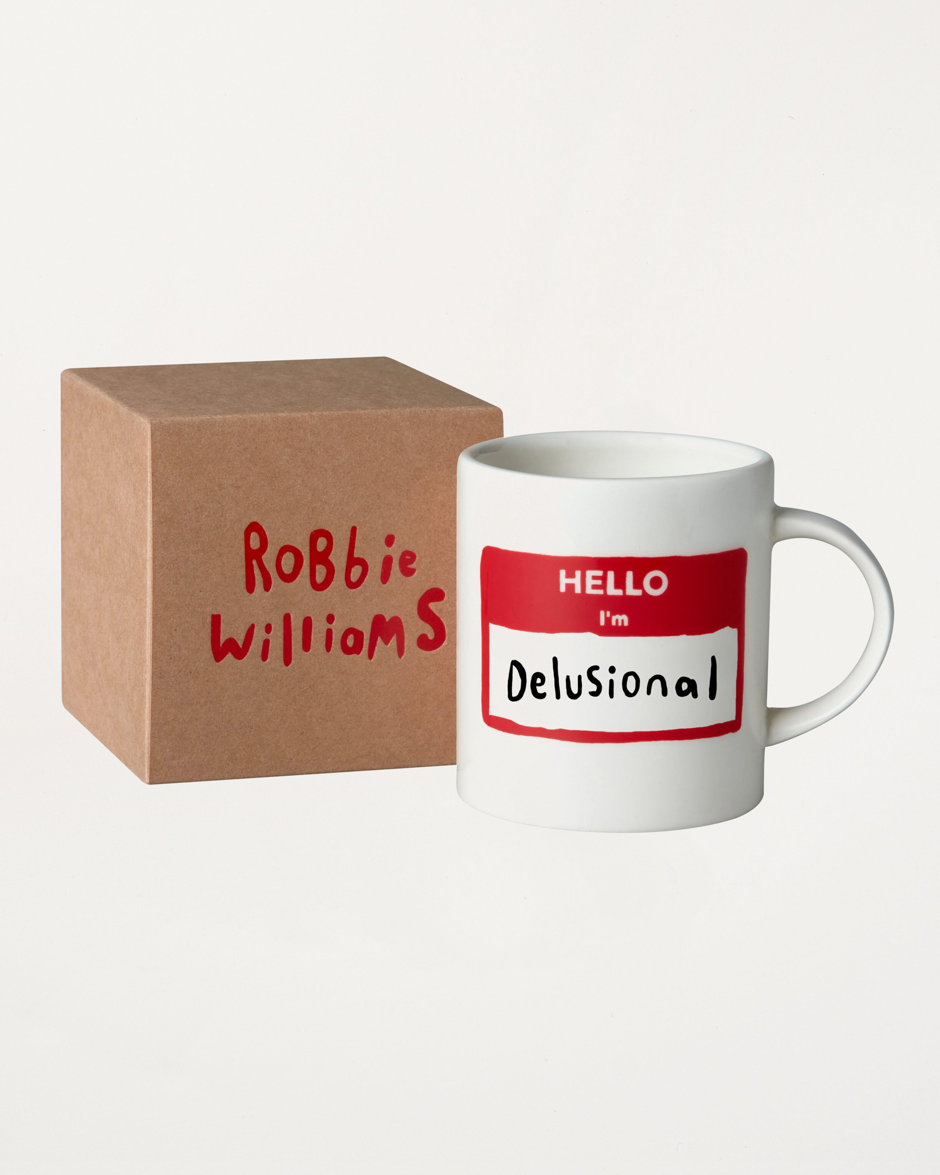 Robbie Williams Mug Delusional