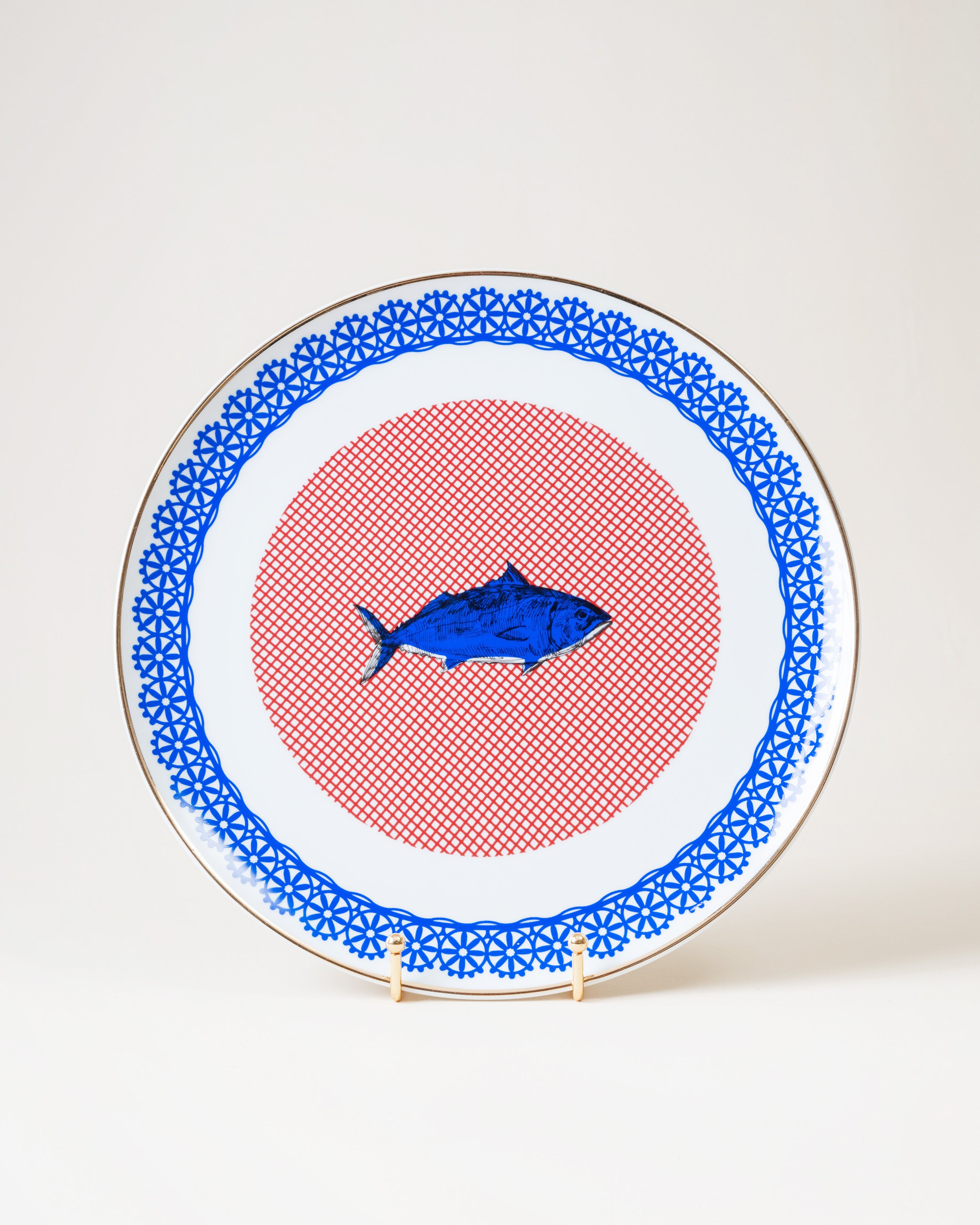 Round Platter/Fish D32cm