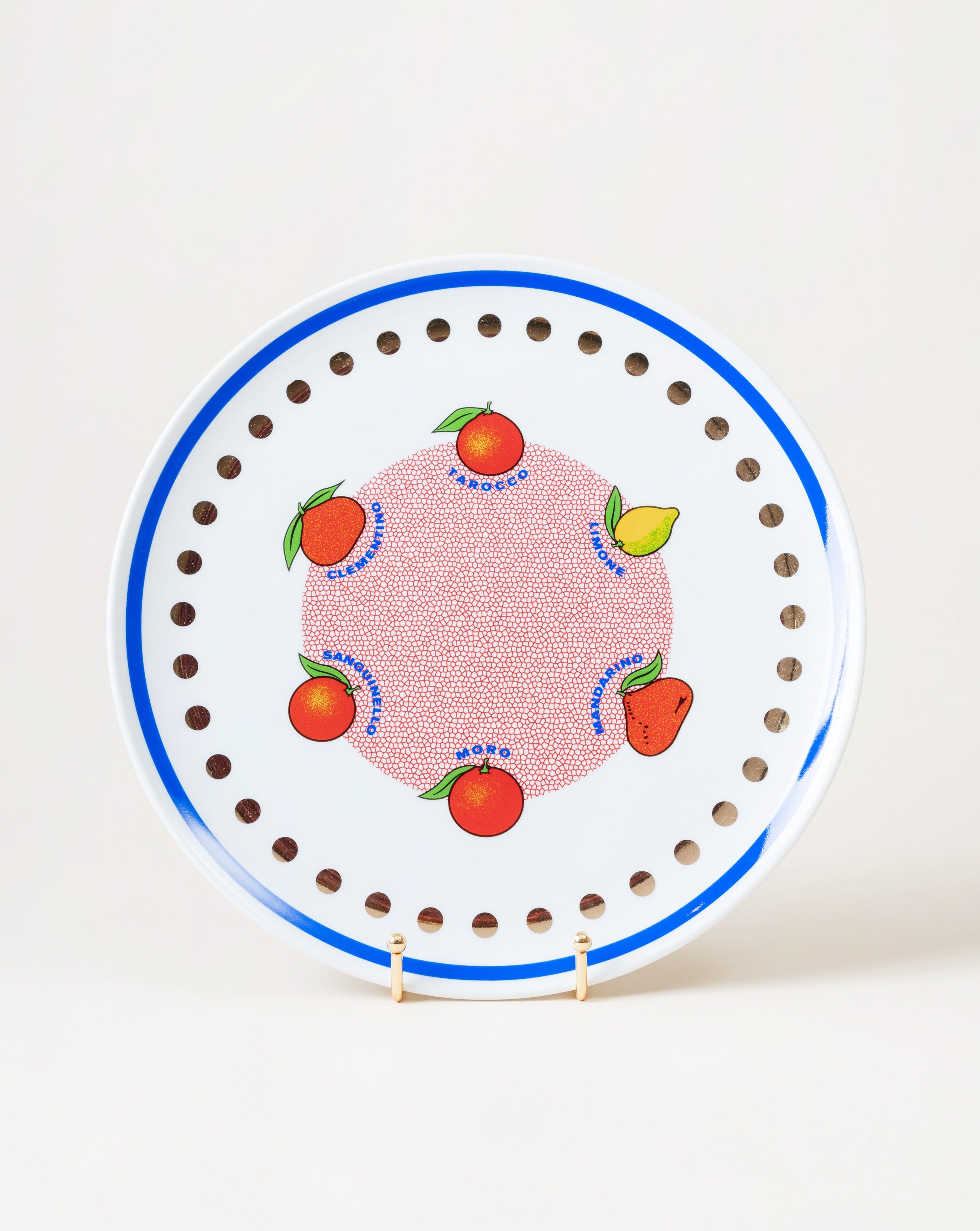 Round Platter/Citrus Fruits D32cm