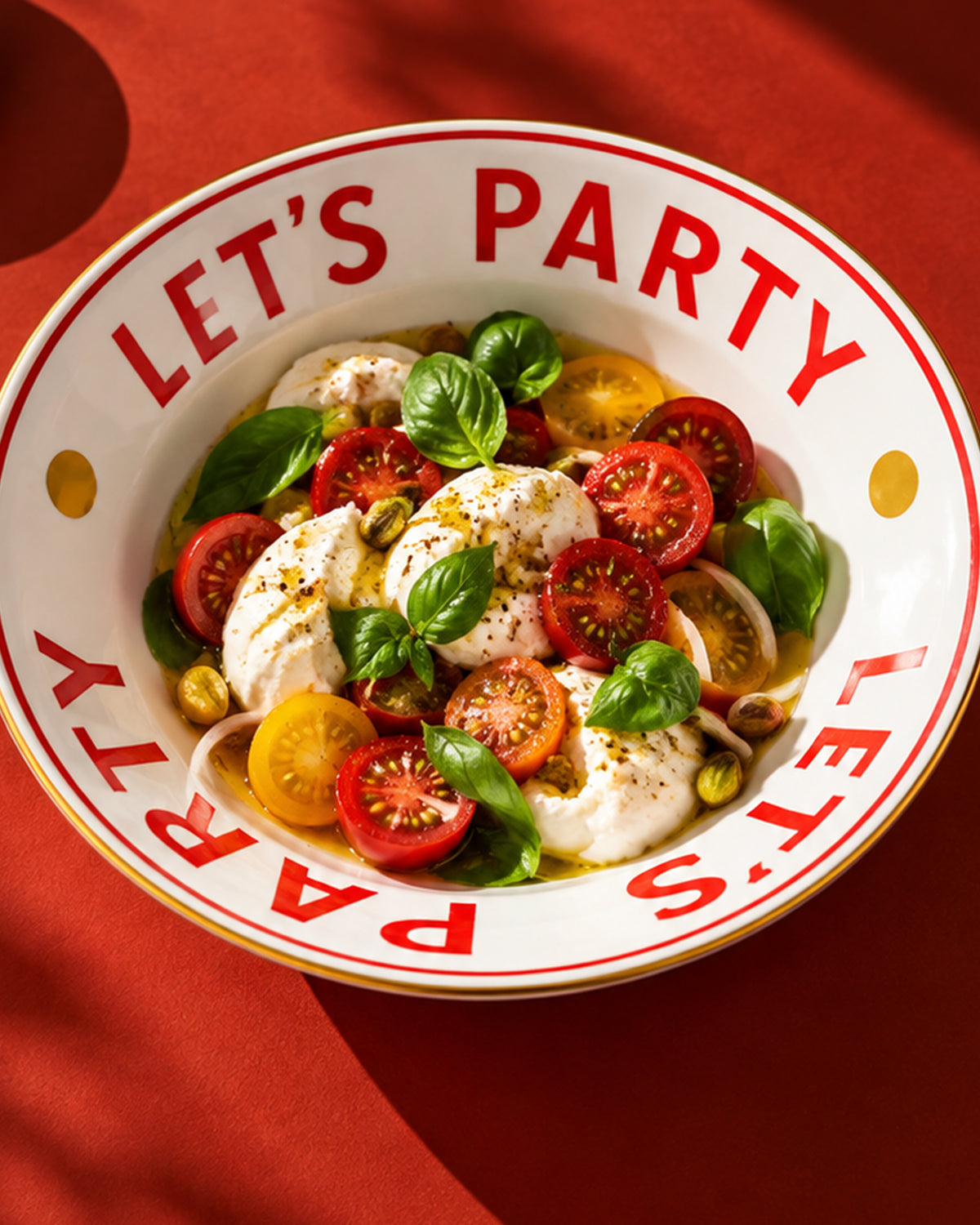 Salad Bowl Let's Party D21cm