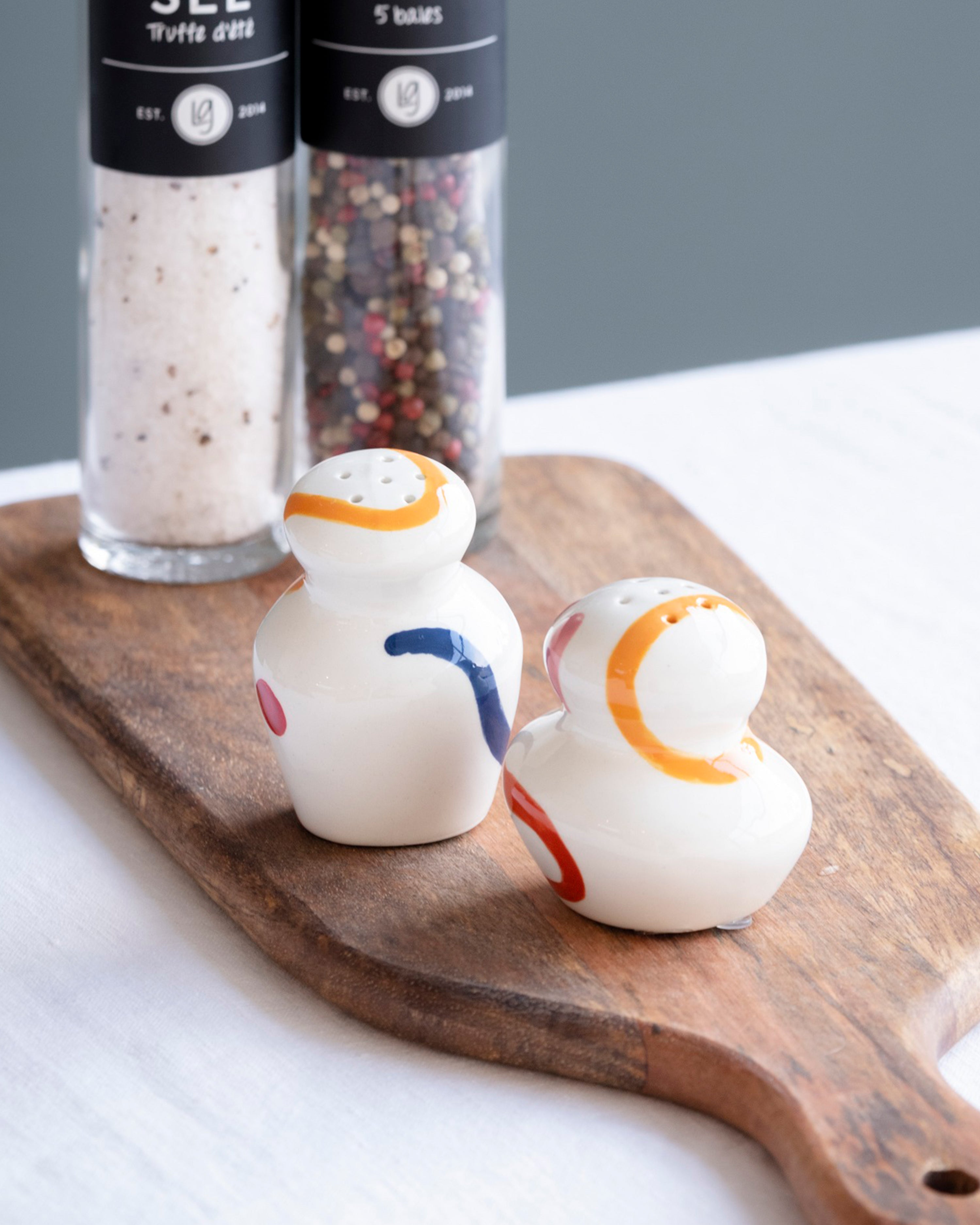 Salt & Pepper Shaker Laura/Pintura Locura