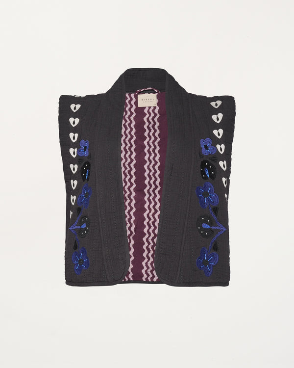 Samira Vest Asphalt