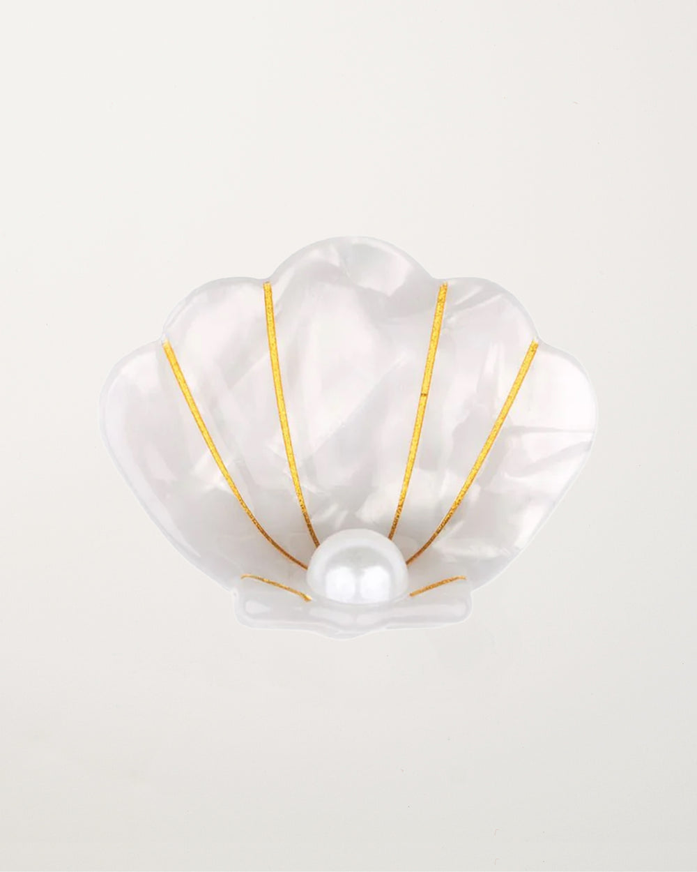 Scallop Shell Mini Hair Claw