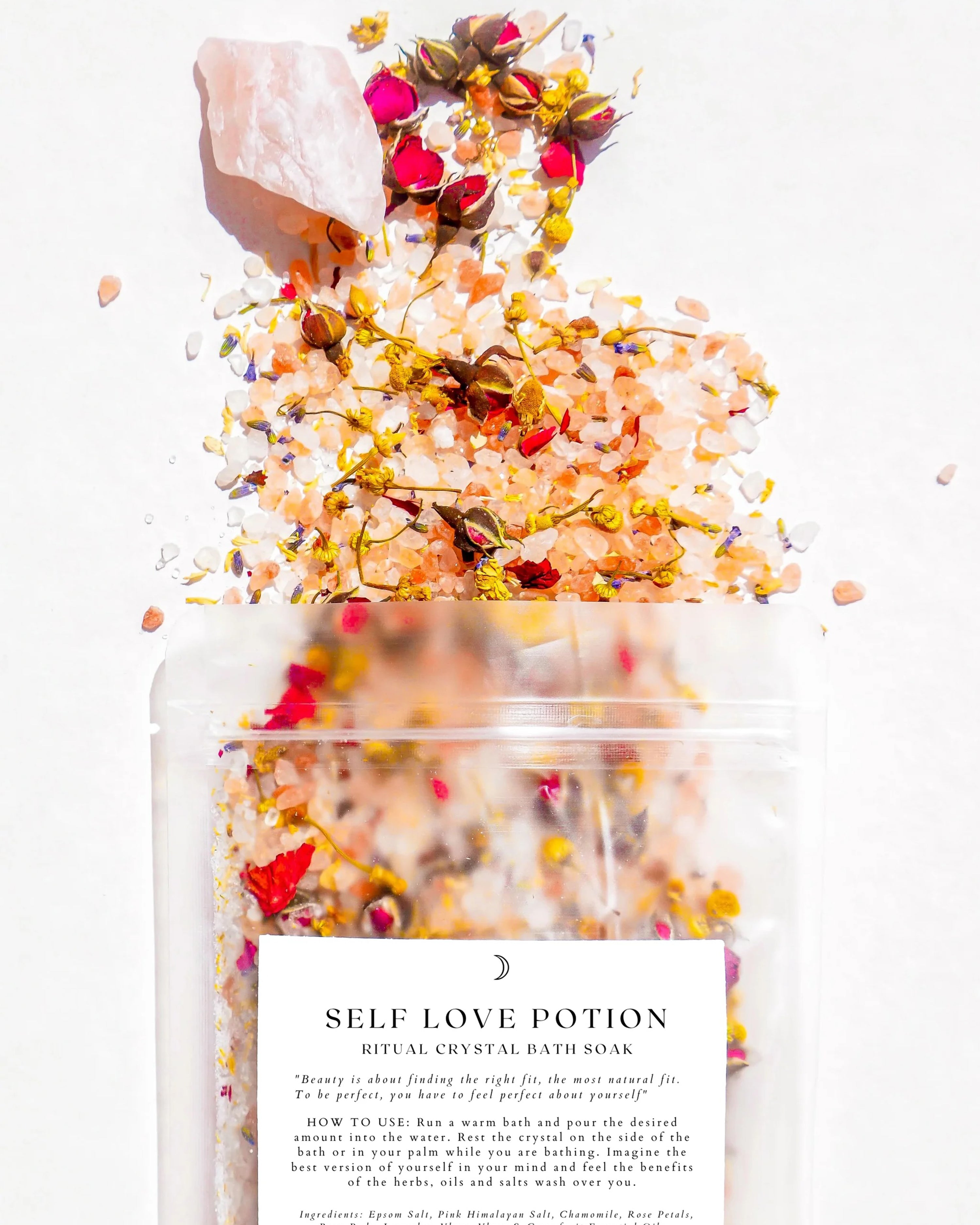 Self Love Potion Crystal Bath Soak