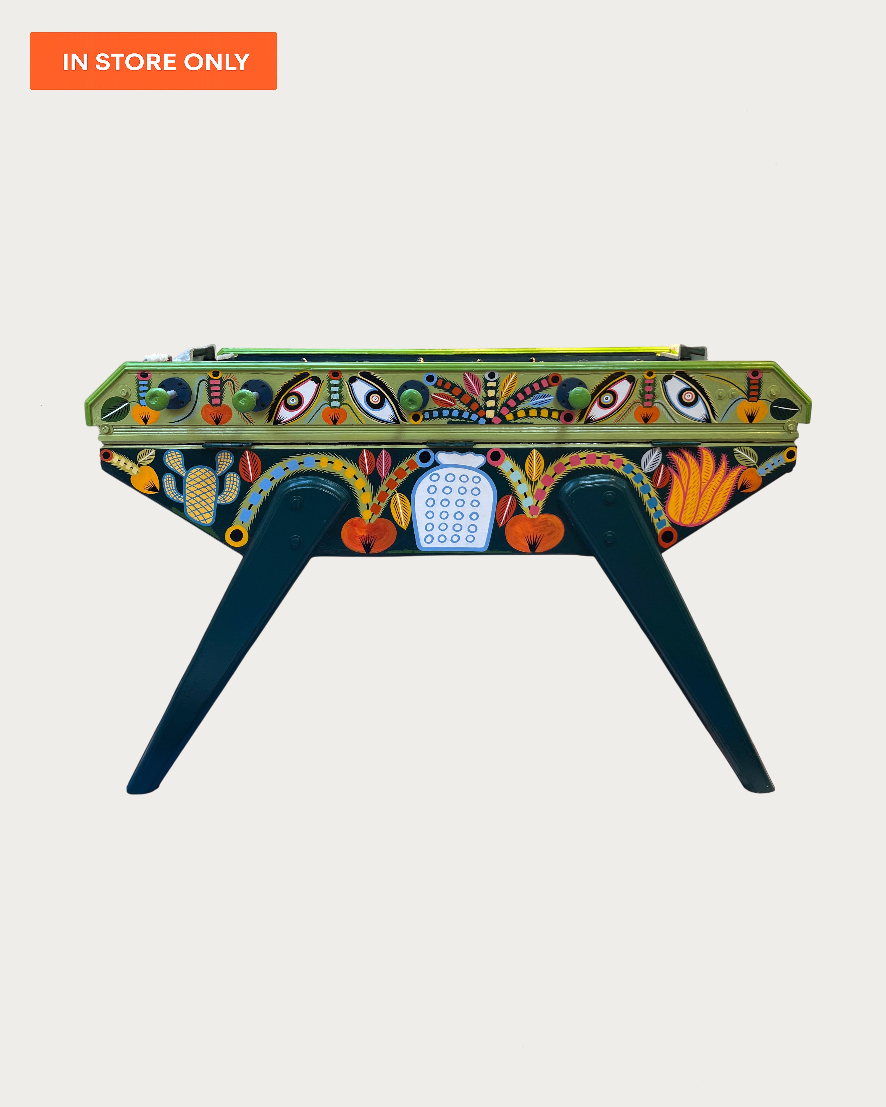 Senegalese Hand-painted Foosball Table