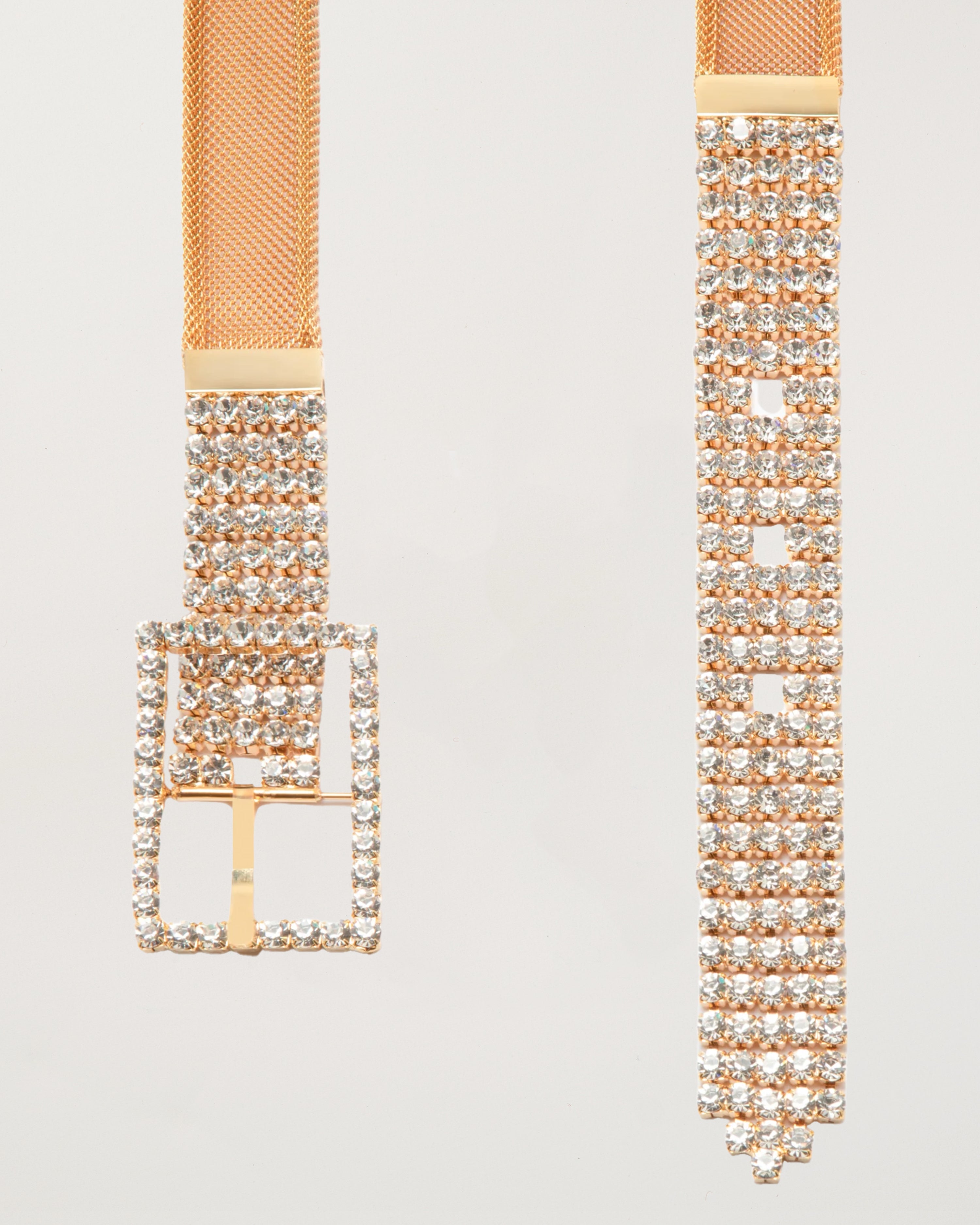 Shali Belt Gold & Crystal S/M