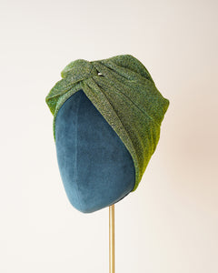 Shimmer Green Turban/M