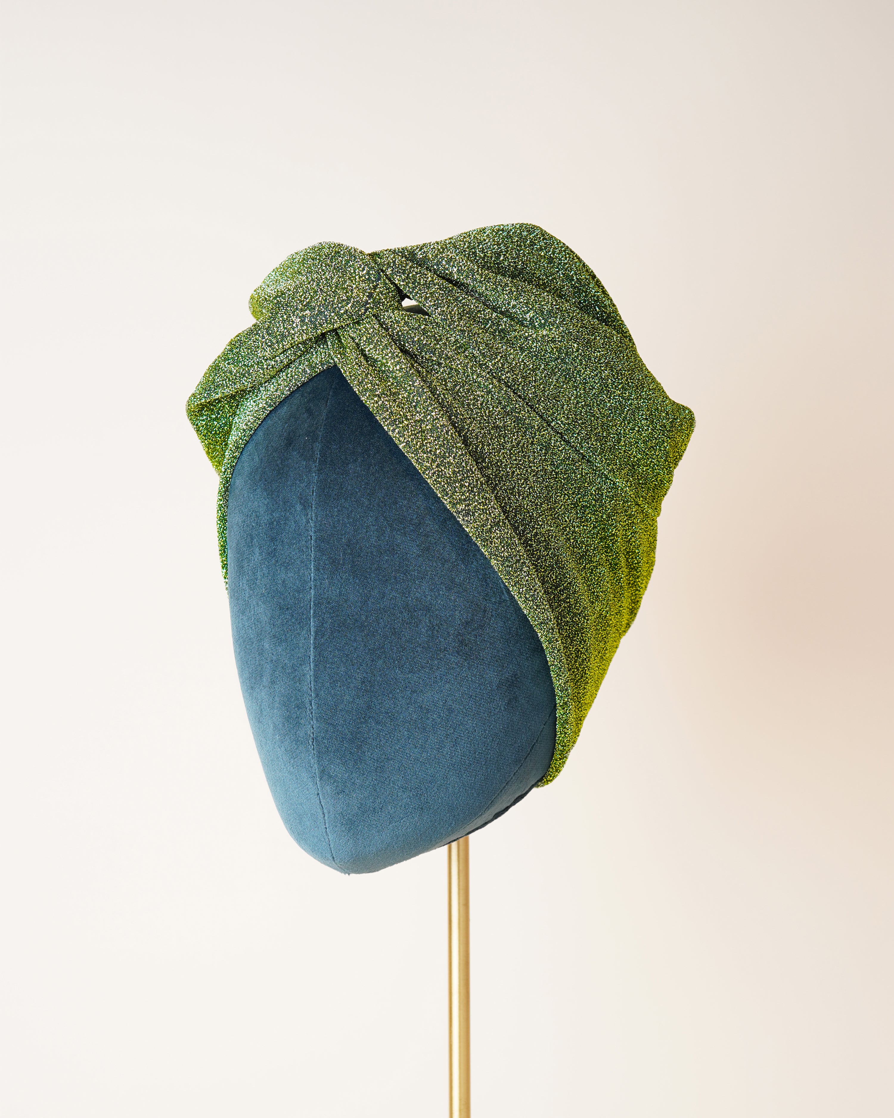Shimmer Green Turban/M