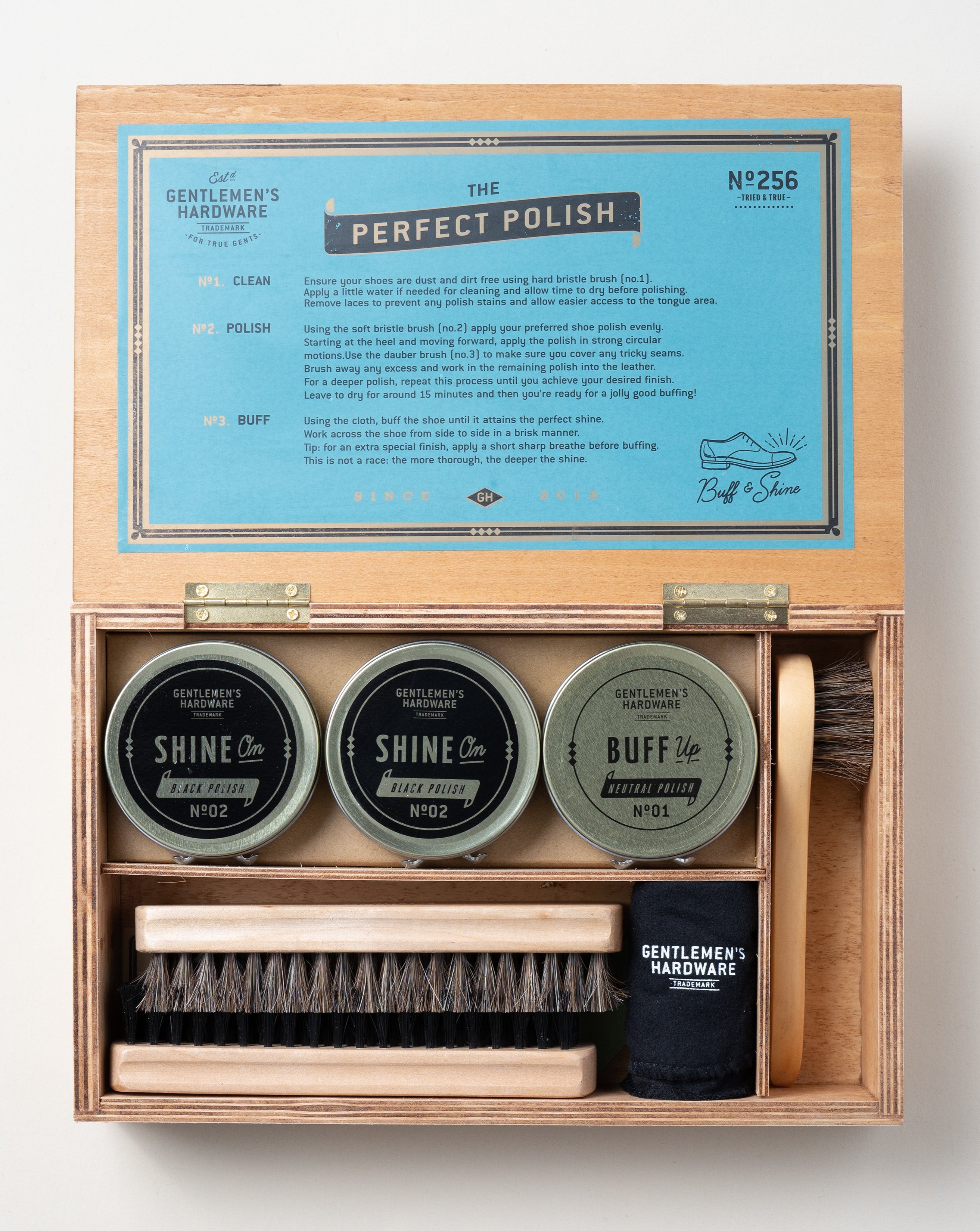 Shoe Shine Cigar Box