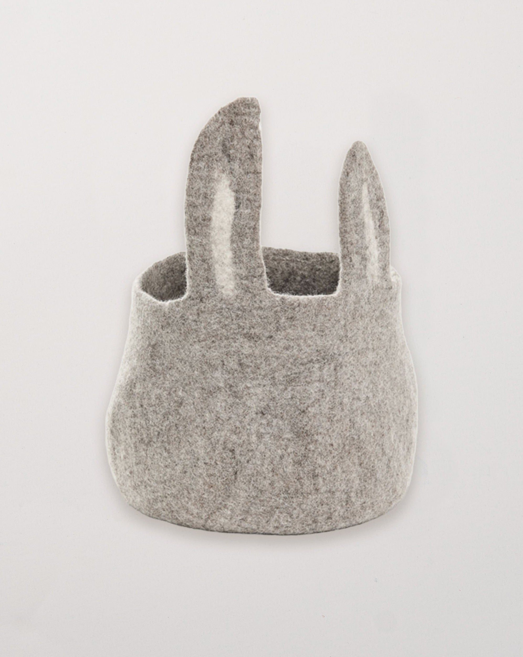 Short Bunny Basket/Grey