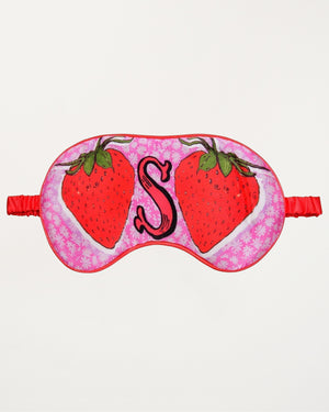 Silk Eye Mask S for Strawberries