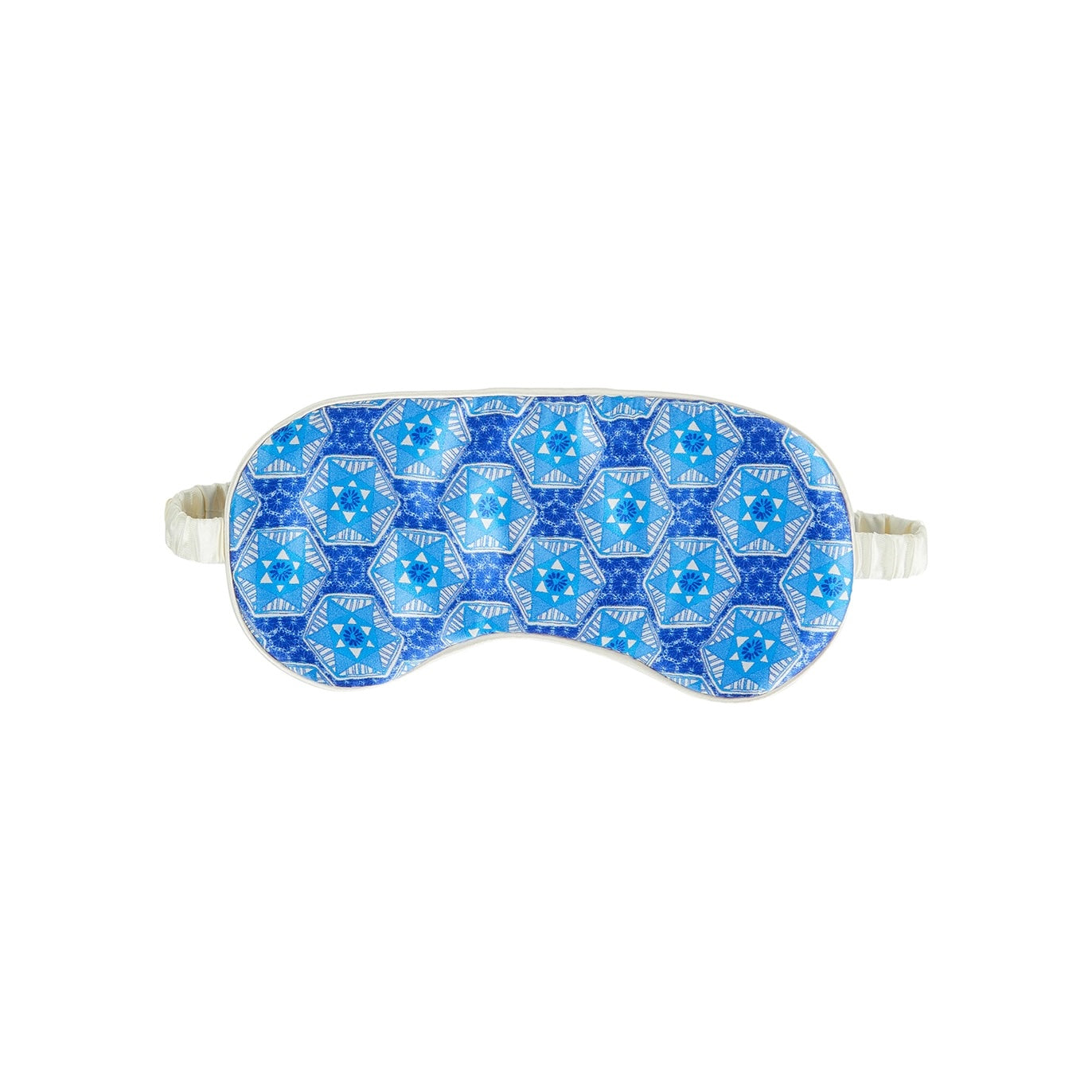 Silk Eye Mask/Blue Stars