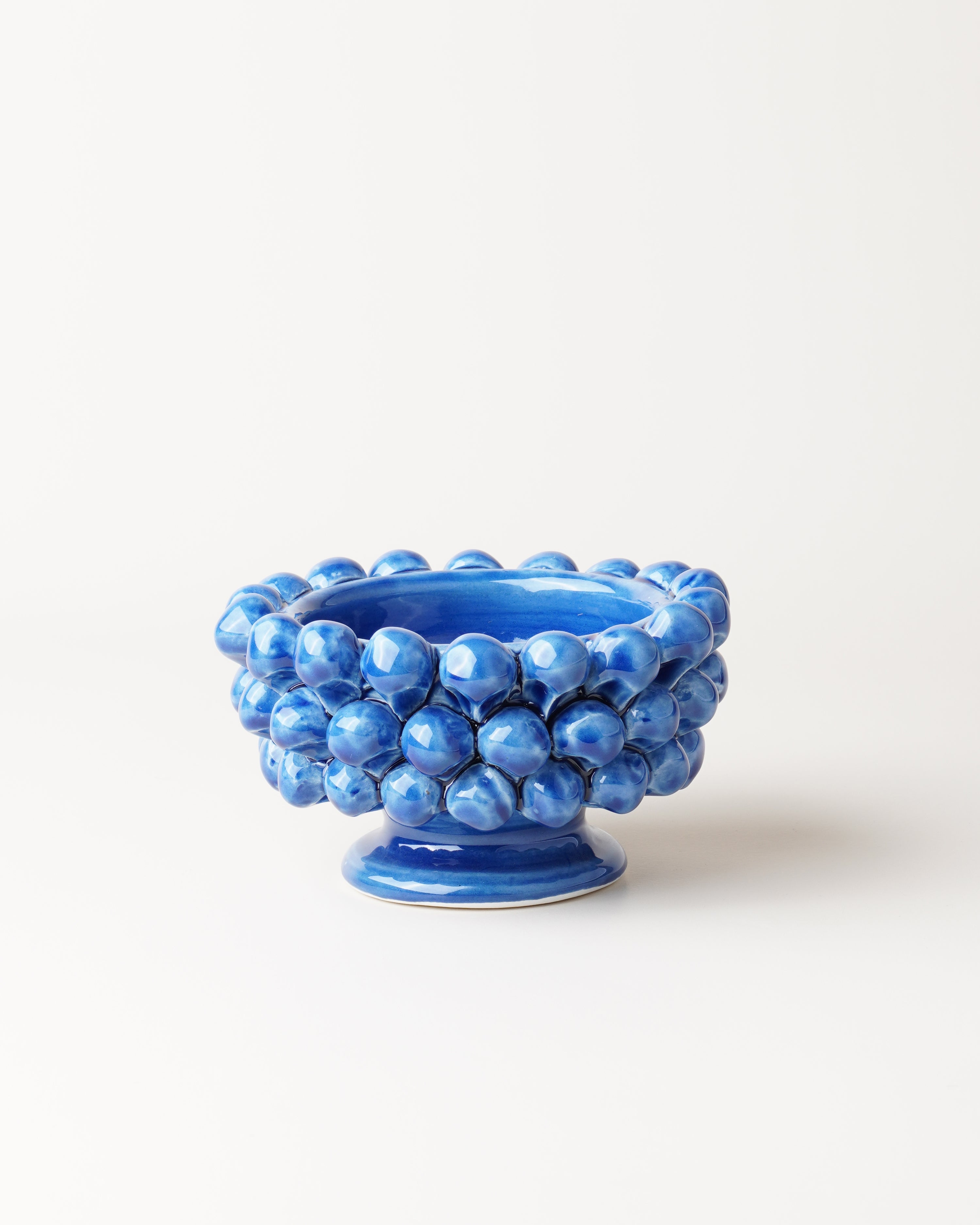 Small Pigna Aperta Bowl Blue D11cm