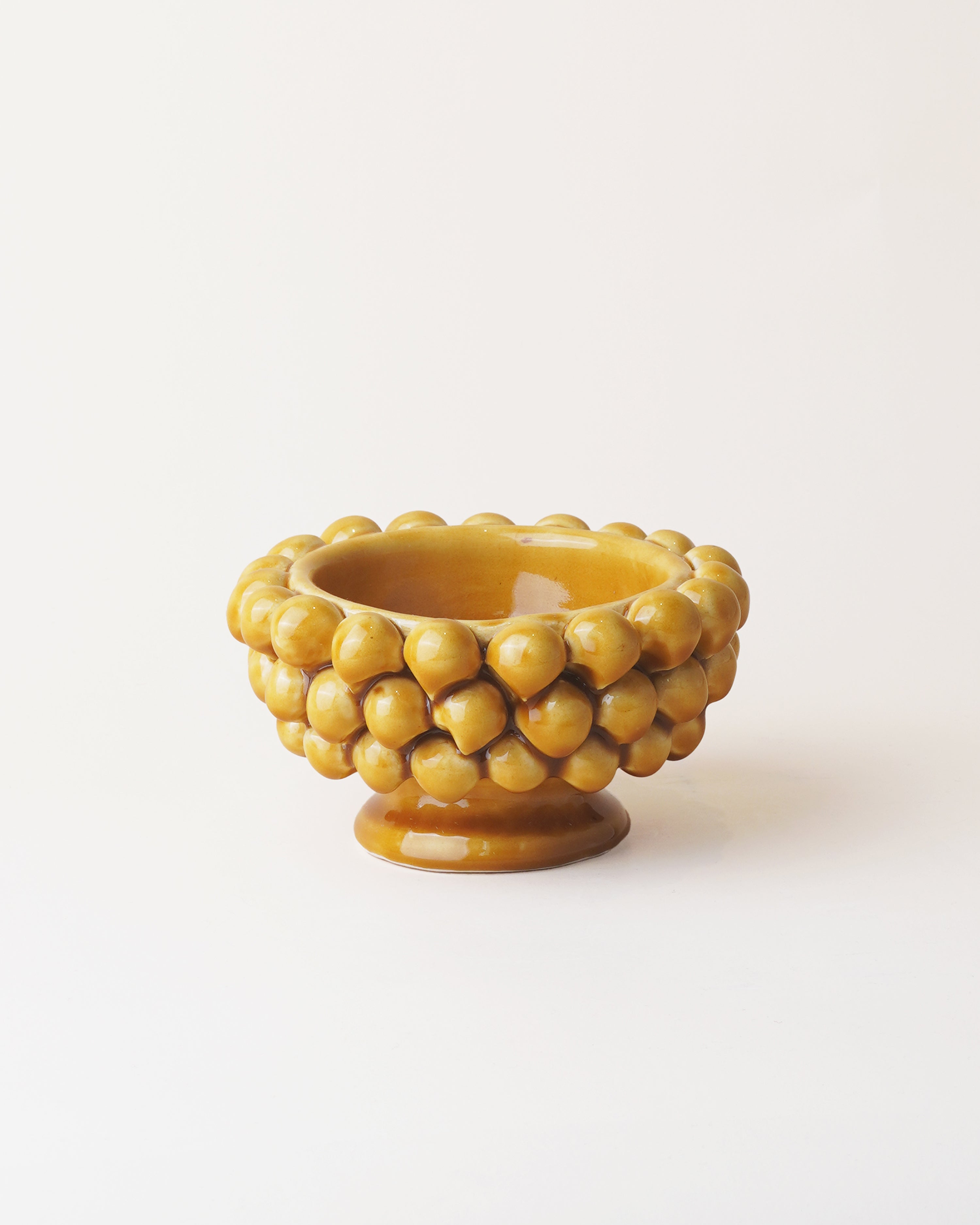Small Pigna Aperta Bowl Mustard D11cm