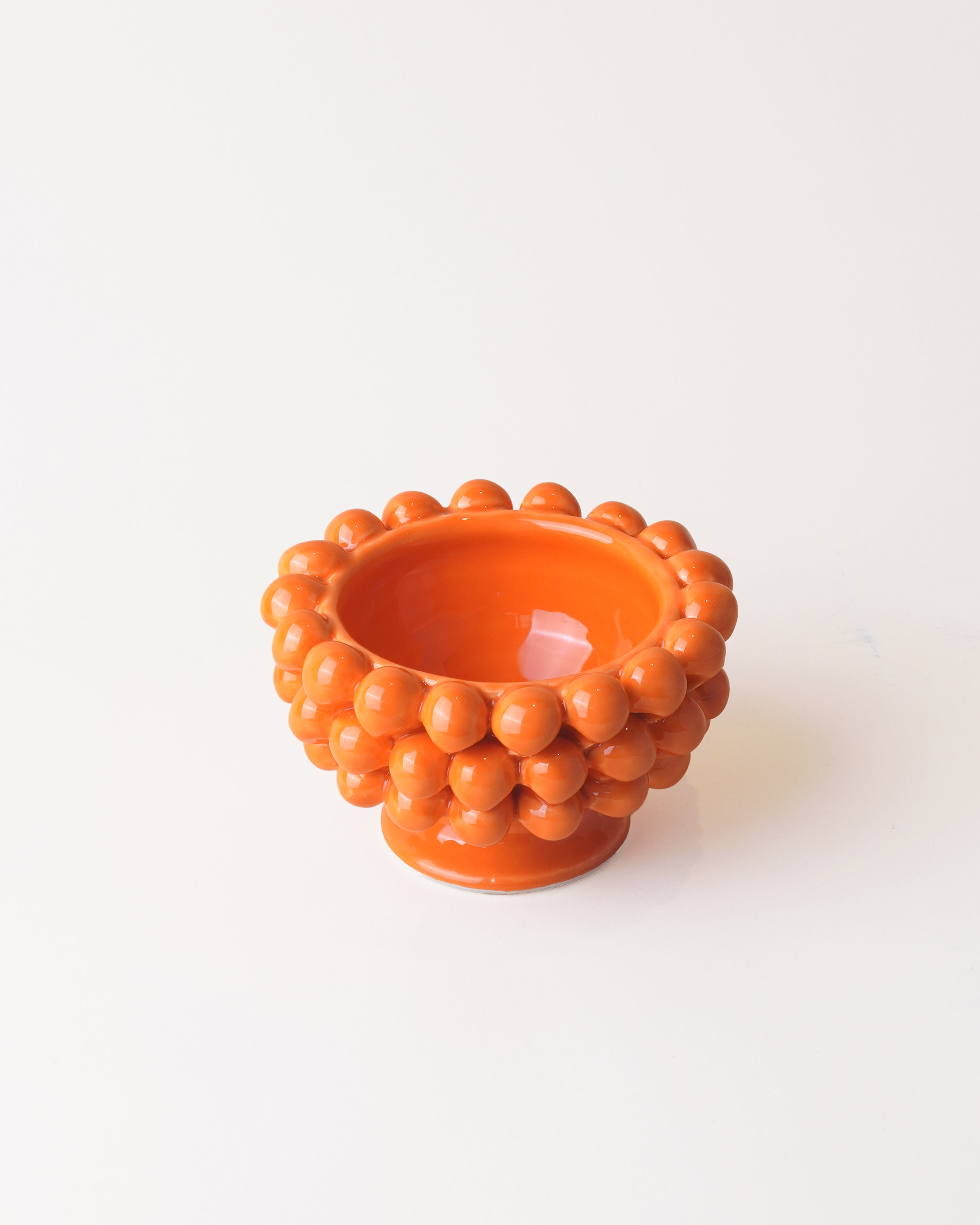 Small Pigna Aperta Bowl Orange D11cm
