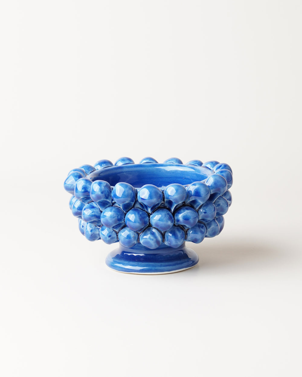 Small Pigna Aperta Bowl Blue D11cm