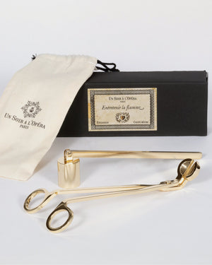 Snuffer and Wick trimmer Gold