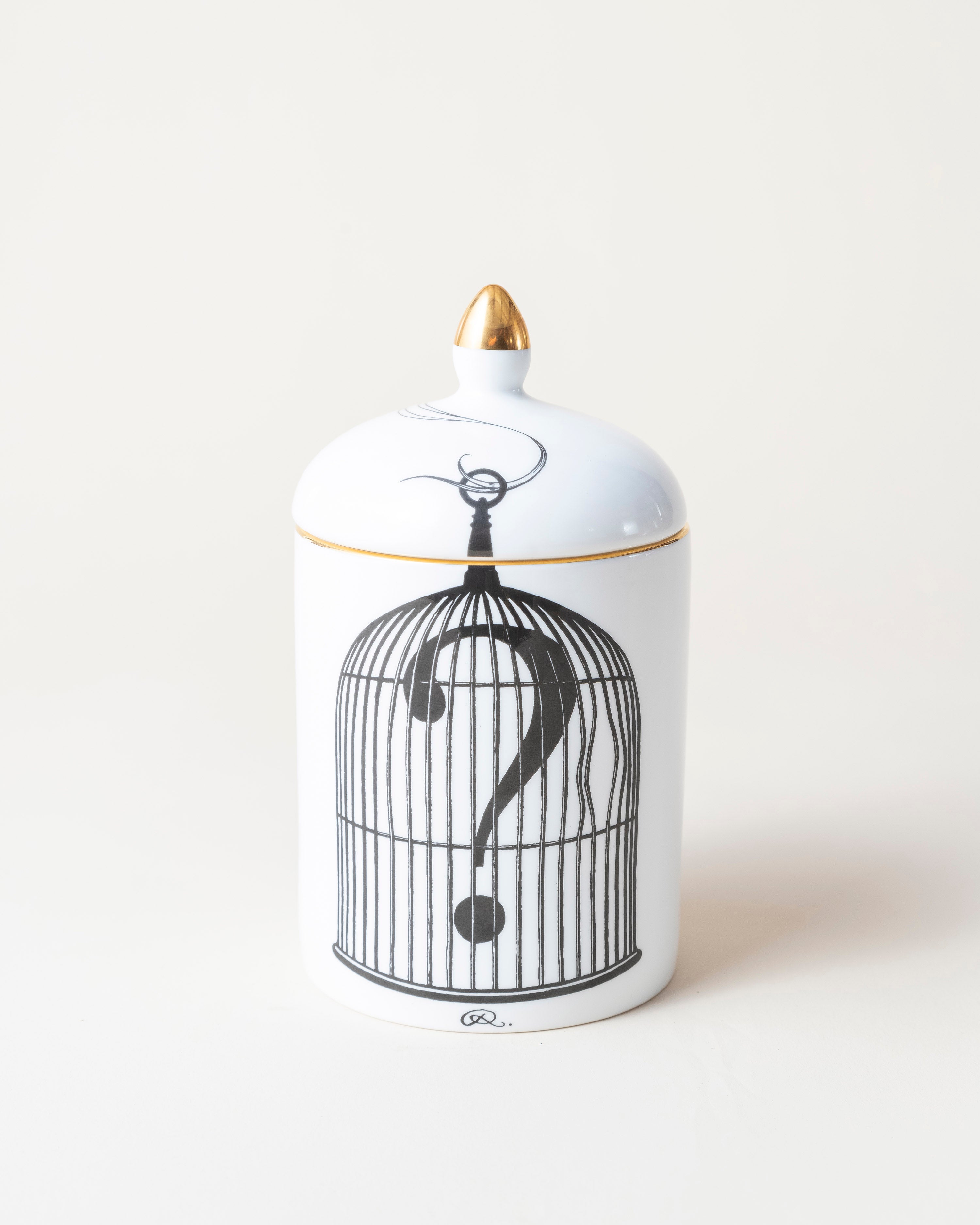 Lovebird Birdcage Cosy Candle