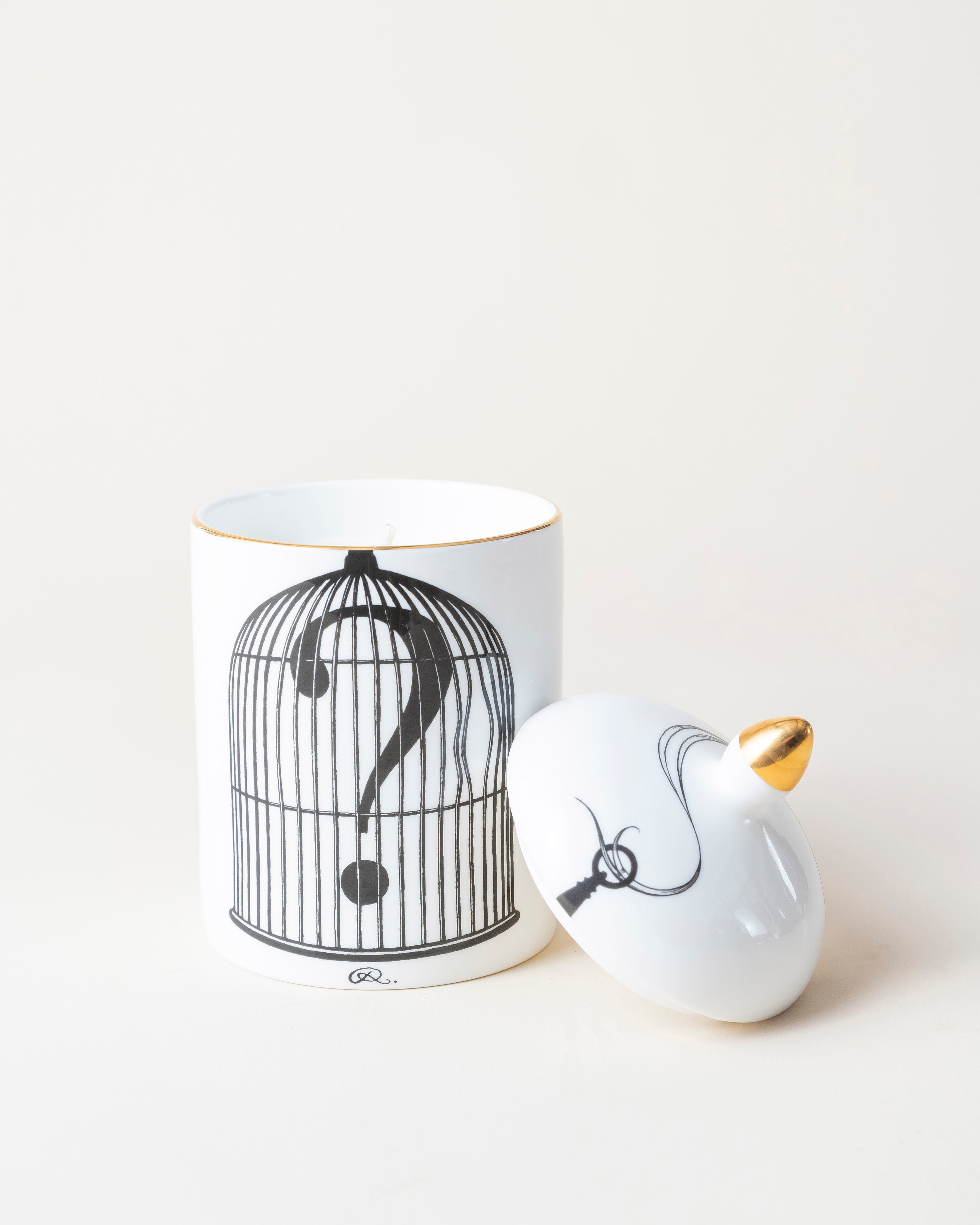 Lovebird Birdcage Cosy Candle