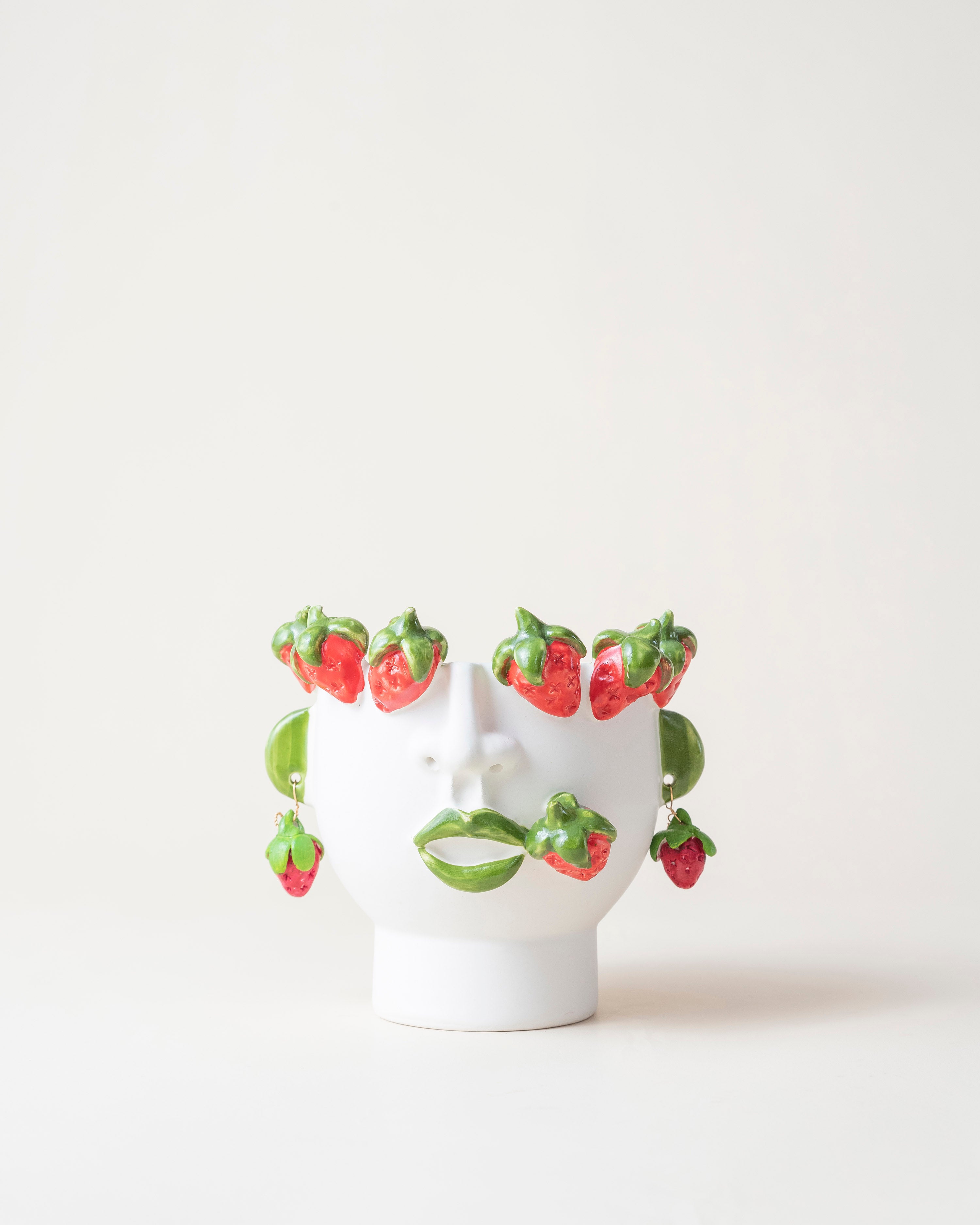 Fragraria Strawberries Small Vase