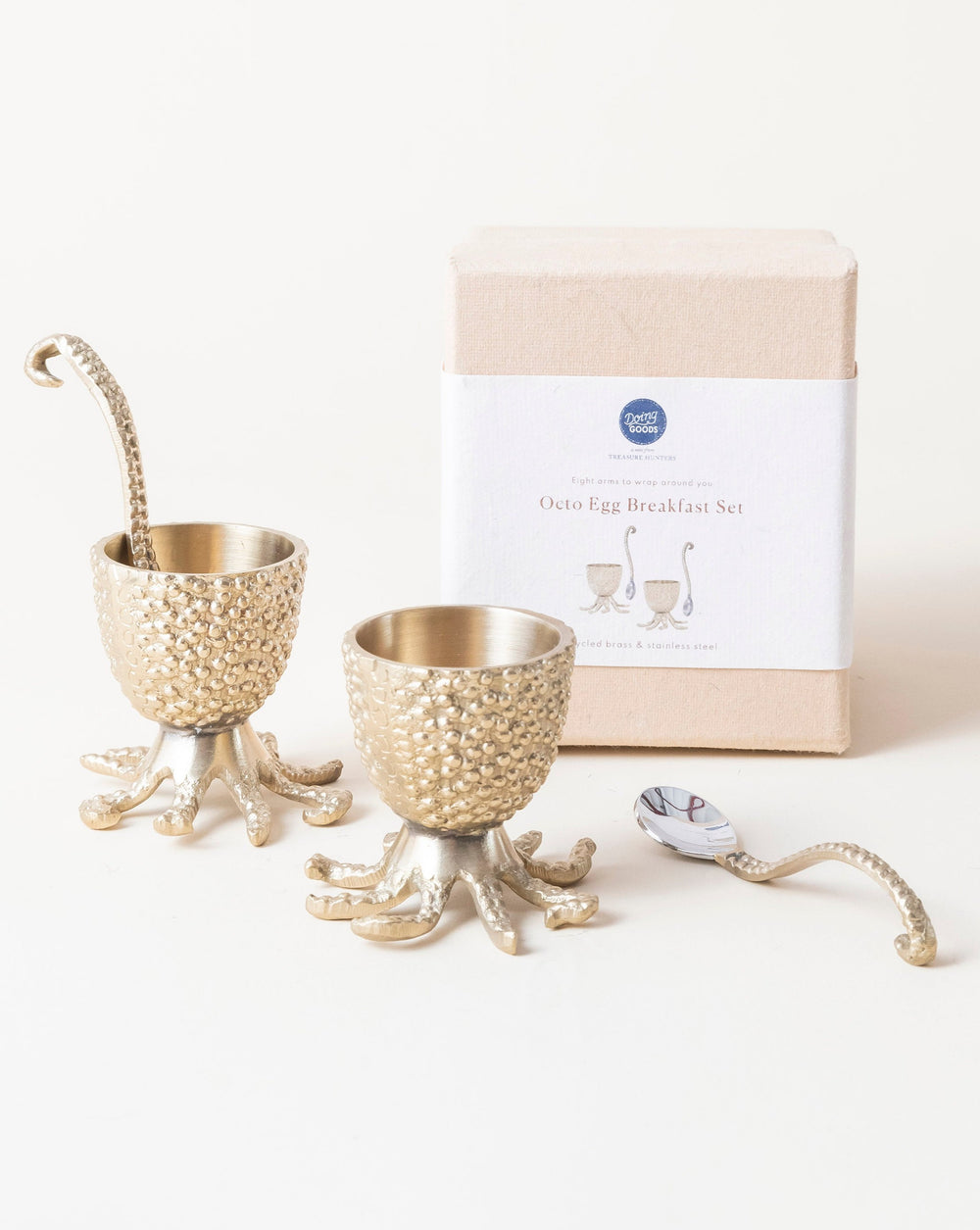 Octo Egg Cup Set in Giftbox