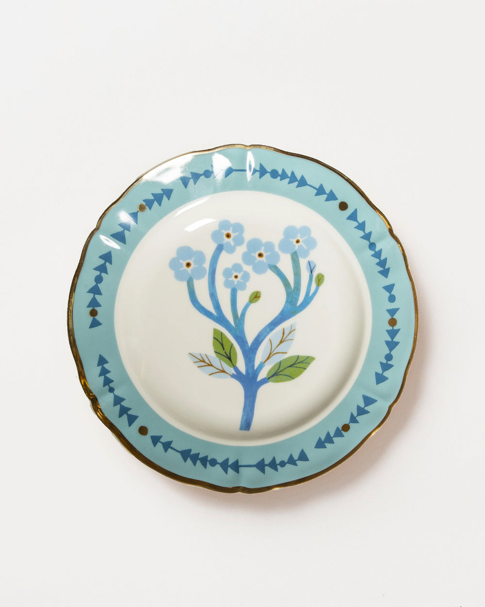 Dessert Plate Botanica Blue D20.5cm