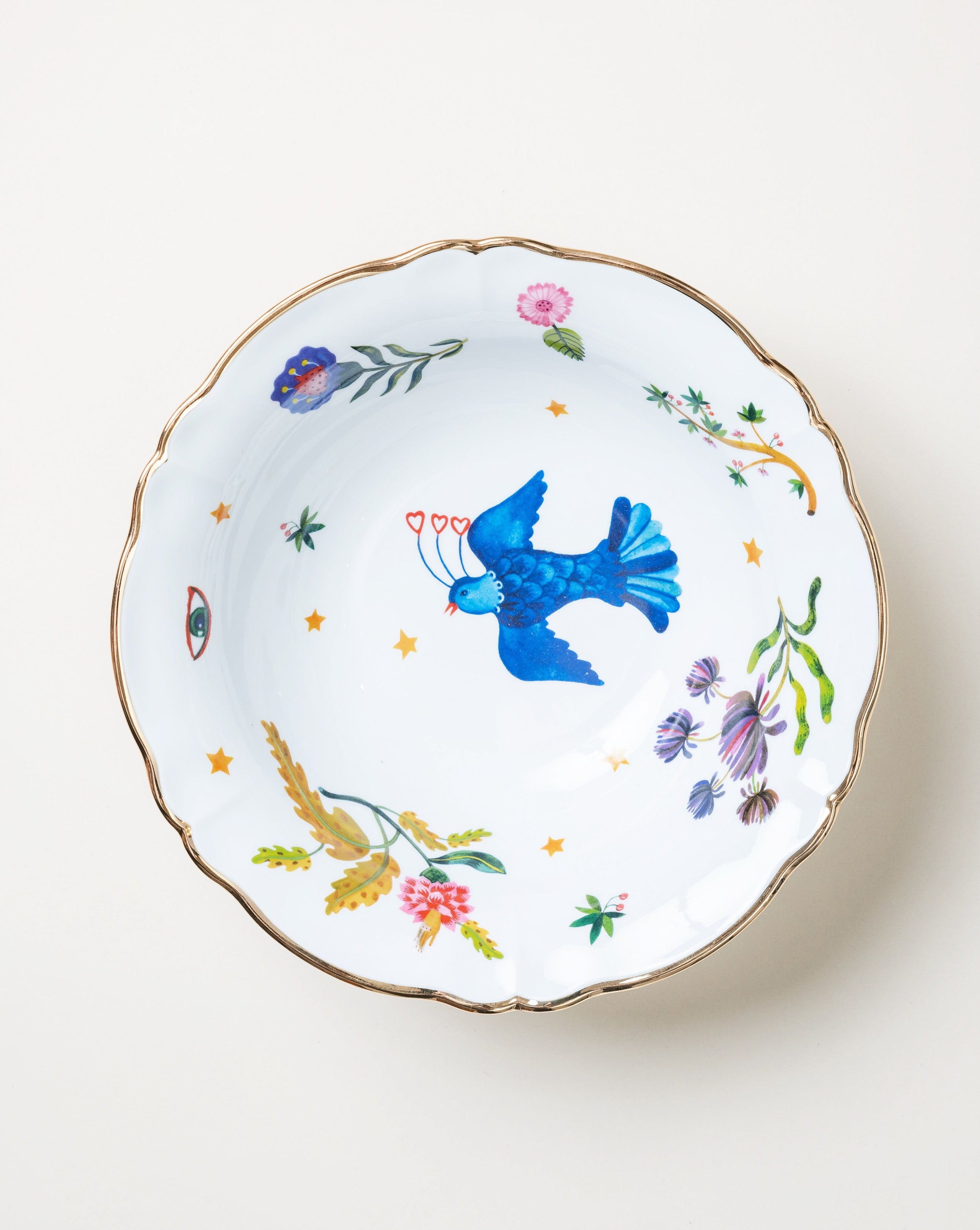 Salad Bowl/Blue Bird D26cm