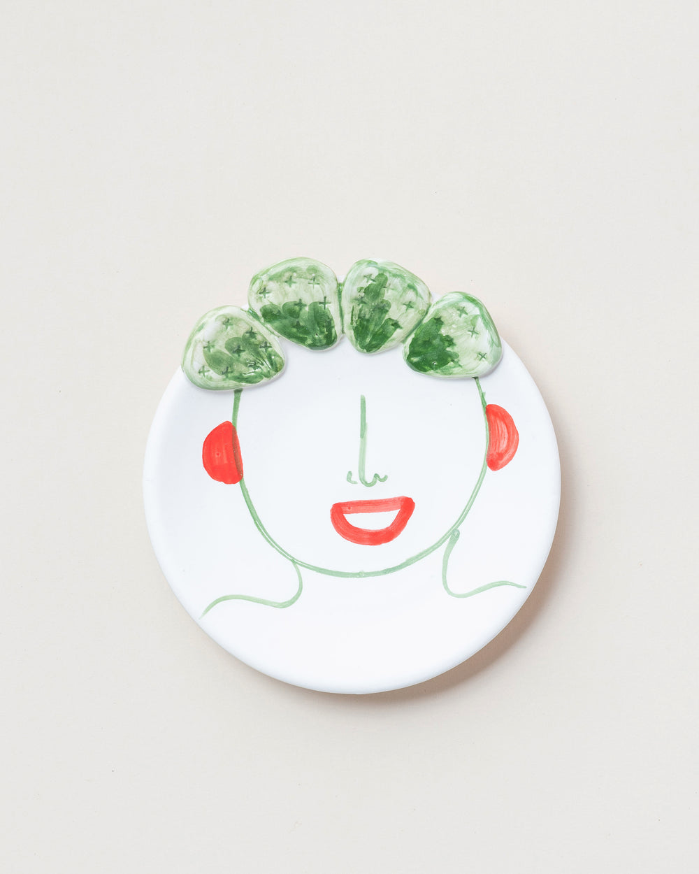Carmelina Cactus Plate D14cm