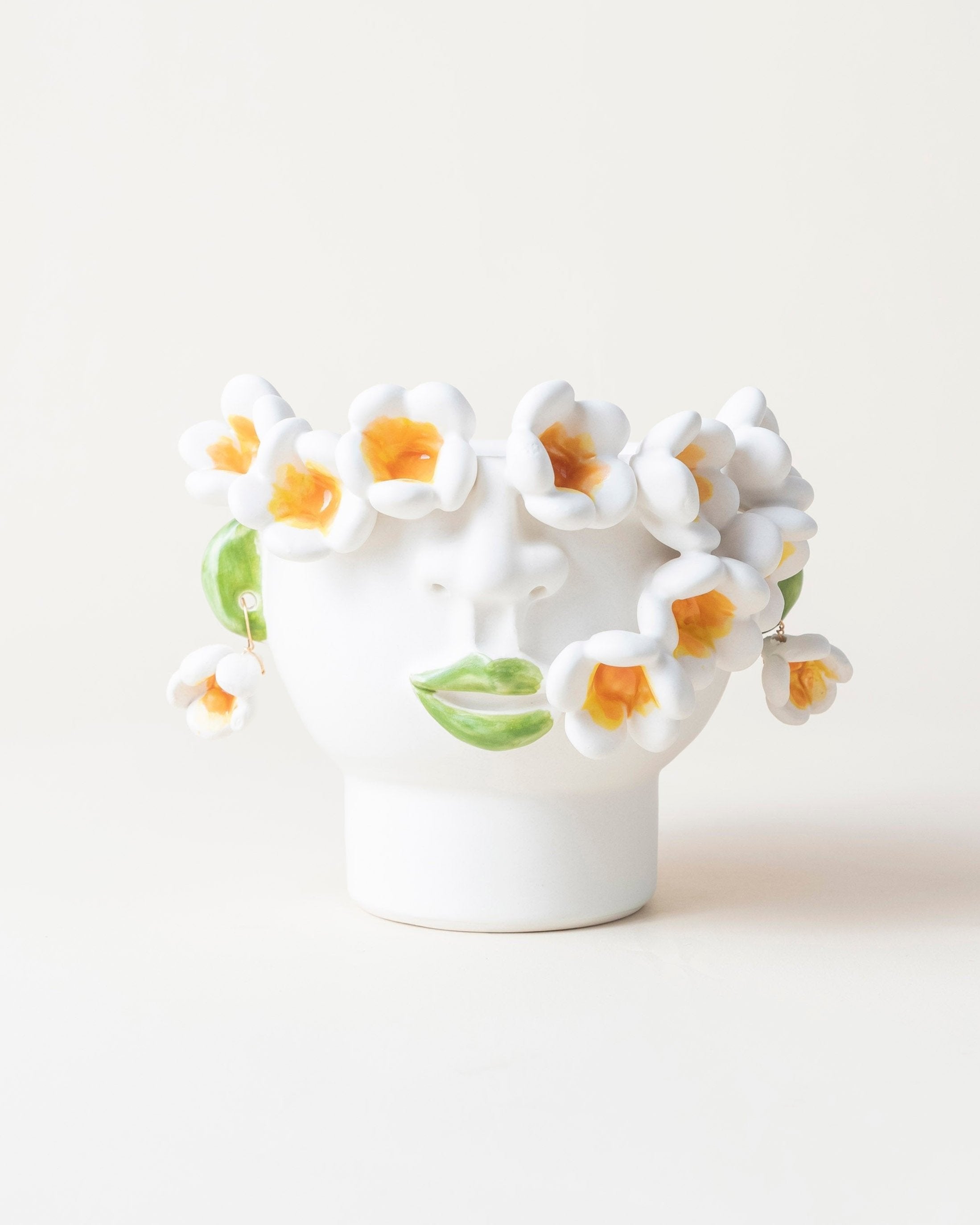 Frangipani Flowers Small Vase