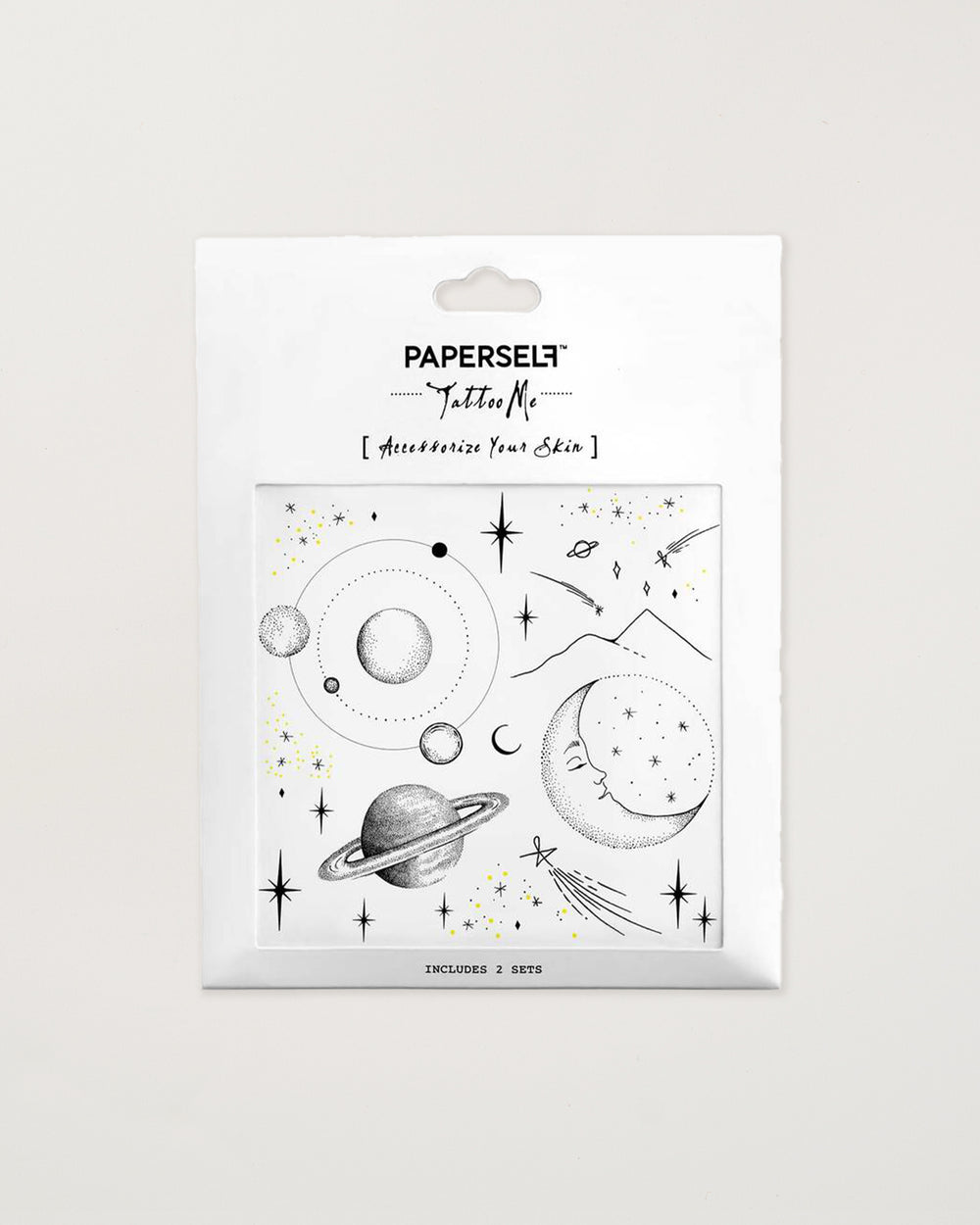 Space Temporary Tattoos