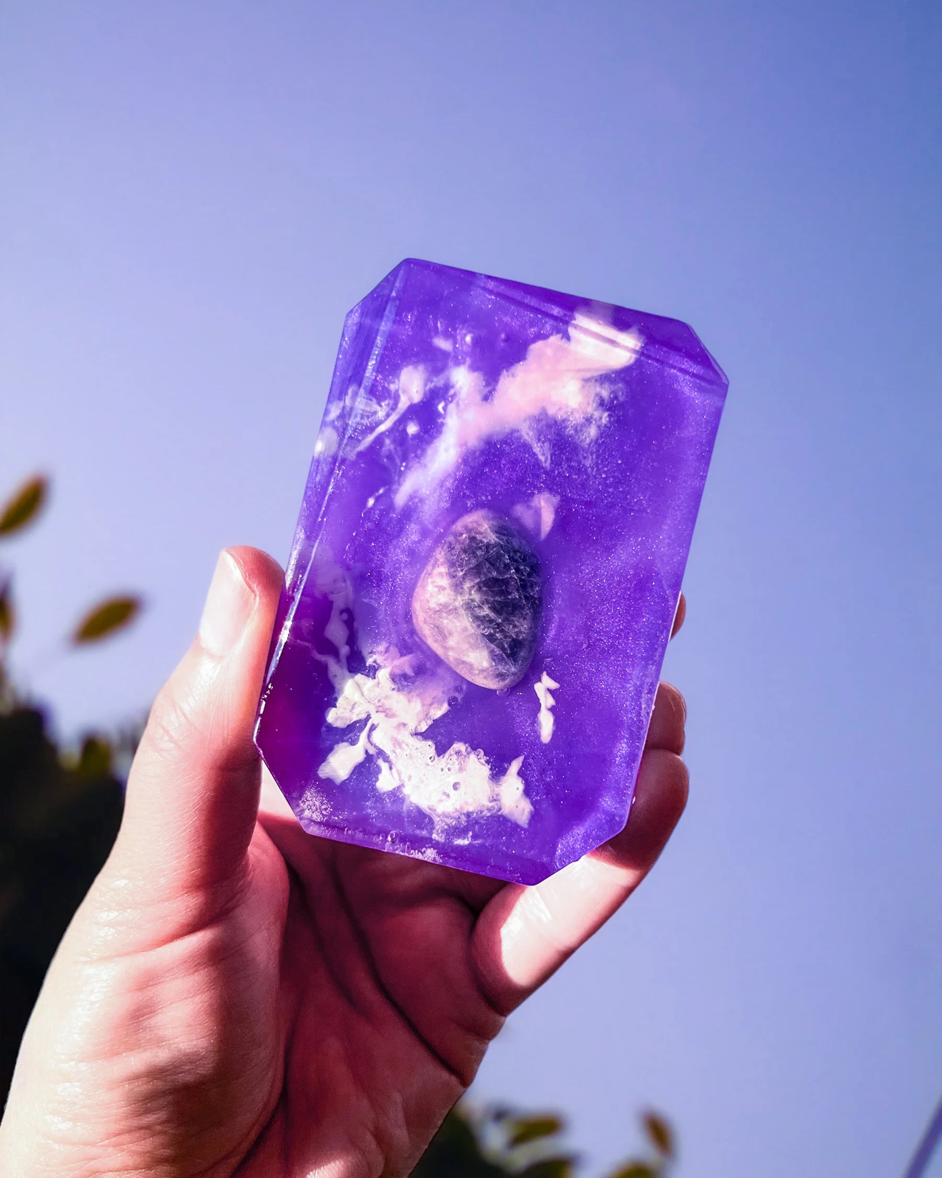 Spiritual Awakening 4 oz Crystal Infused Soap