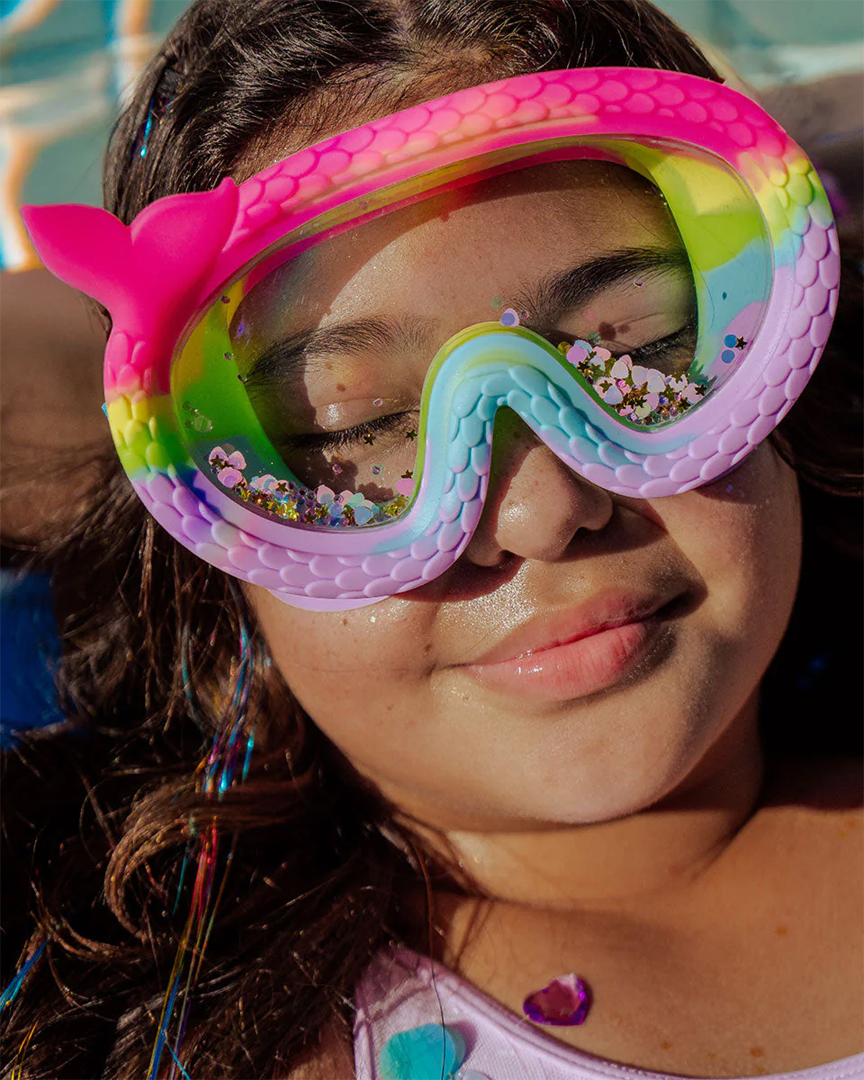 Splash Shimmer Cove Mermaid Swim Mask