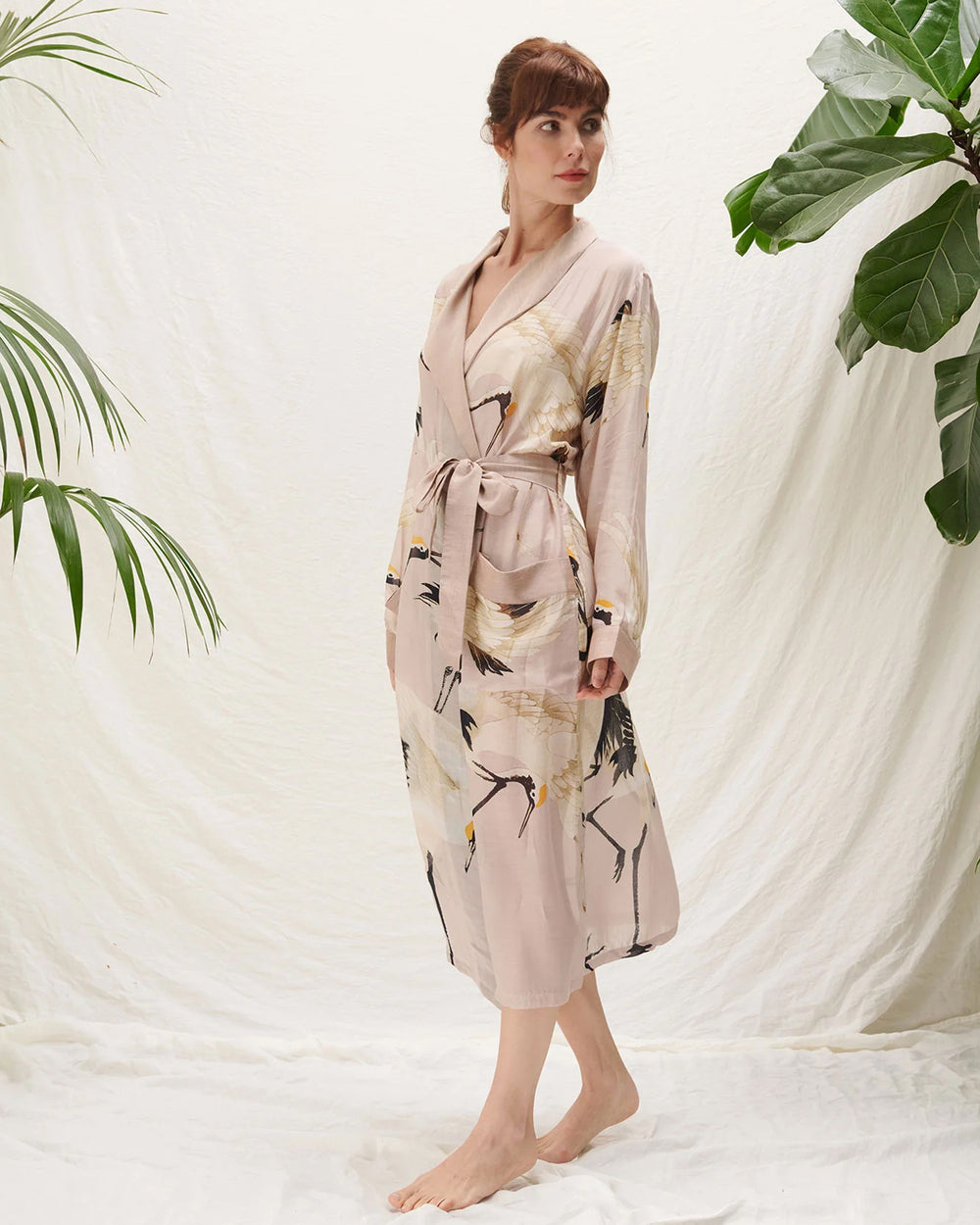 Stork Plaster Pink Gown