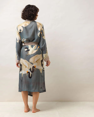 Stork Slate Grey Gown