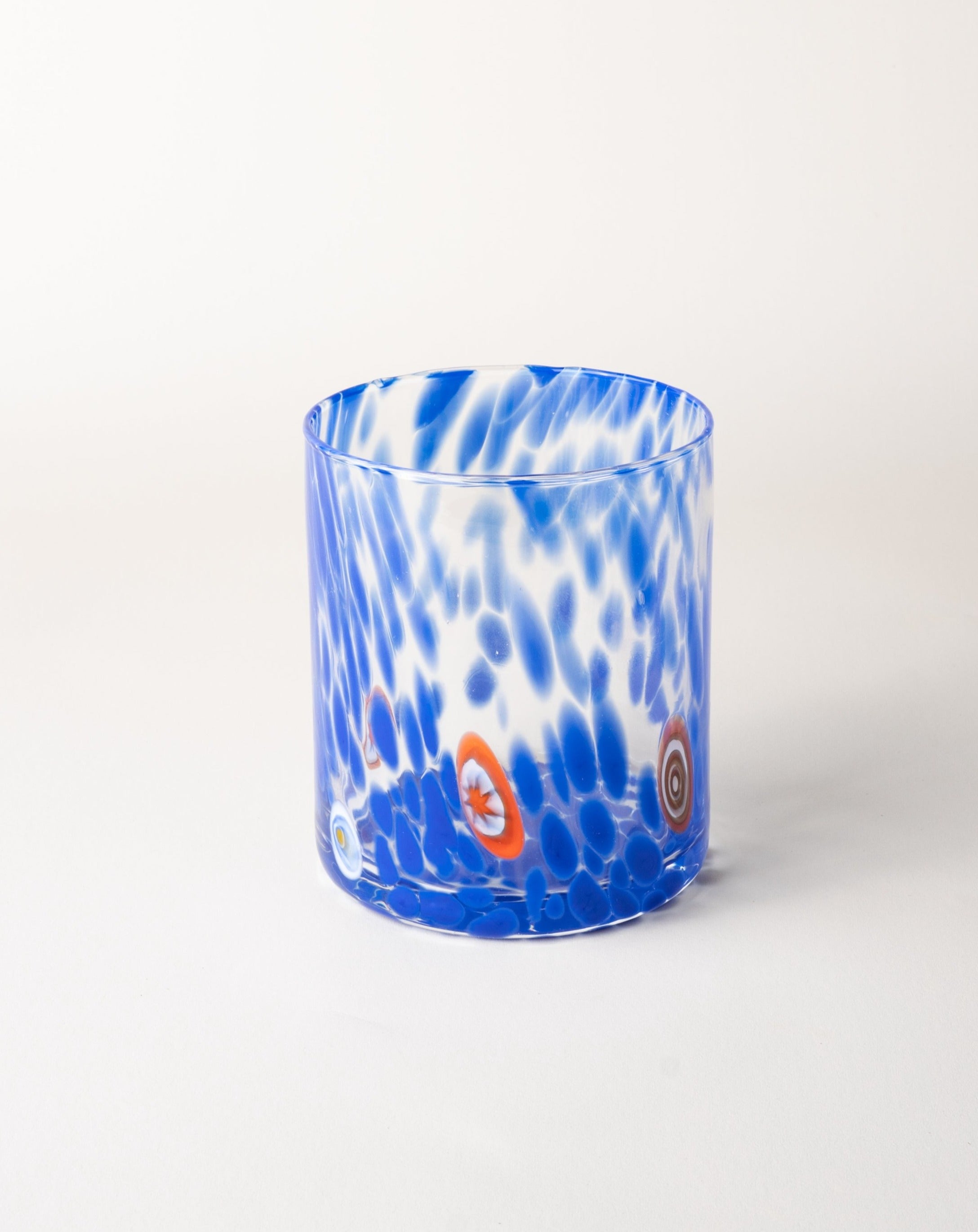 Straight Murano Tumbler Blue