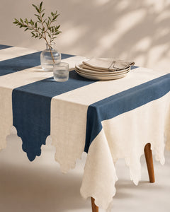 Sultana Tablecloth Blue