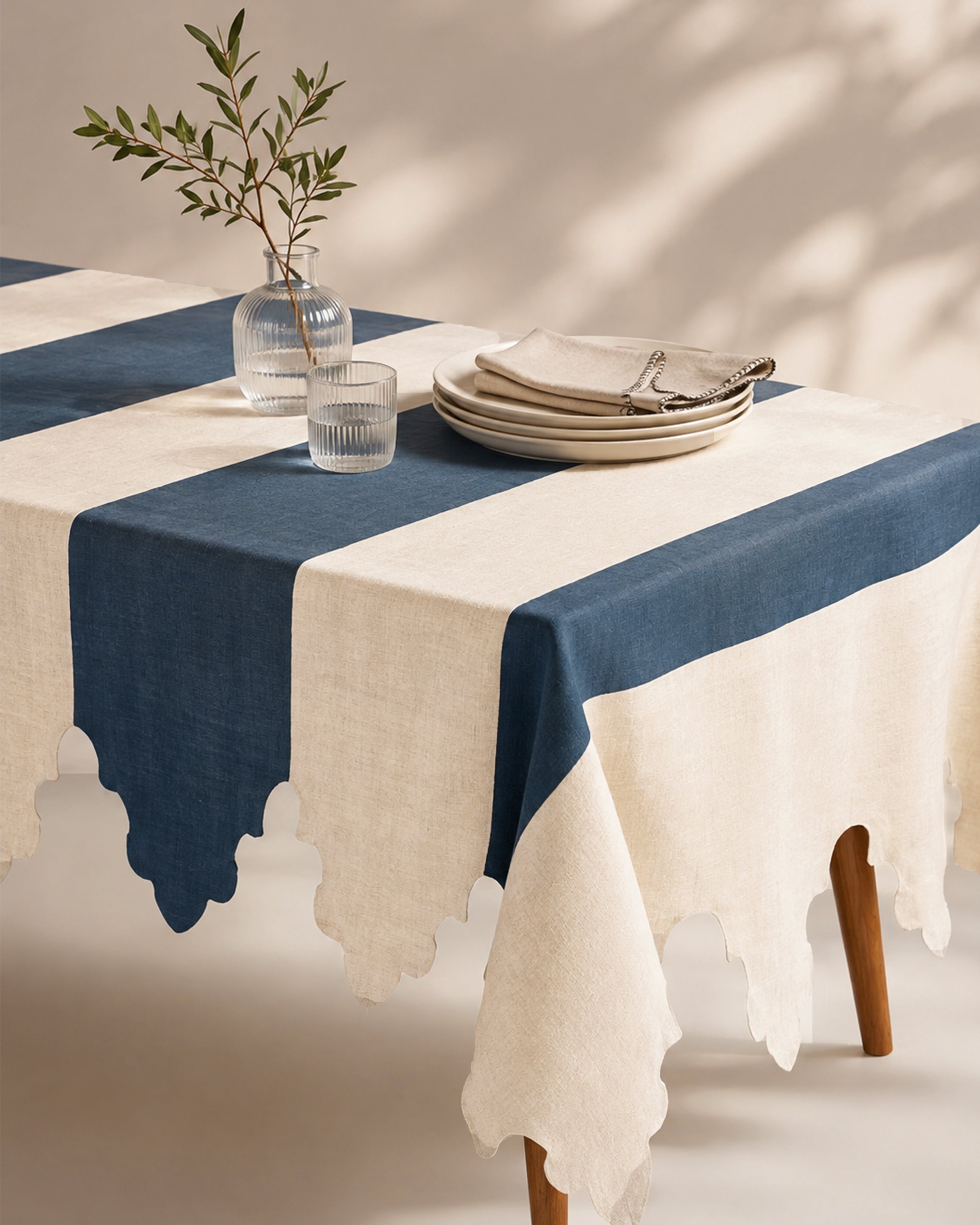 Sultana Tablecloth Blue